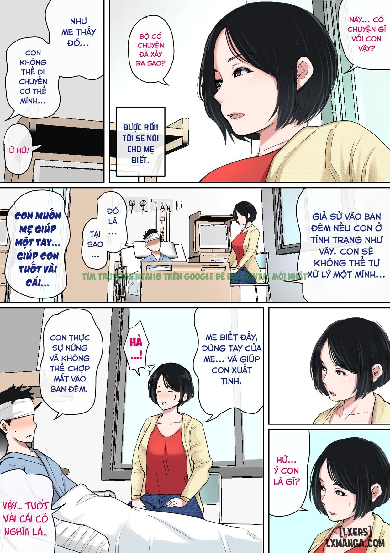 Xem ảnh Nyuuin-chuu No Muramura Wa Okaa-san De... - Chap 1 - 3 - Truyenhentaiz.net