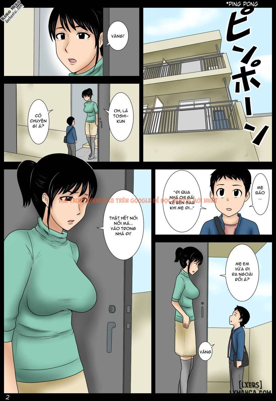 Trang truyện 1 trong truyện tranh Hentai Loạn Luân Với Mẹ Trông Trẻ - One Shot - lxmanga.org