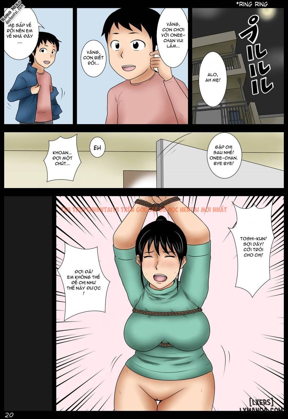 Trang truyện 19 trong truyện tranh Hentai Loạn Luân Với Mẹ Trông Trẻ - One Shot - lxmanga.org