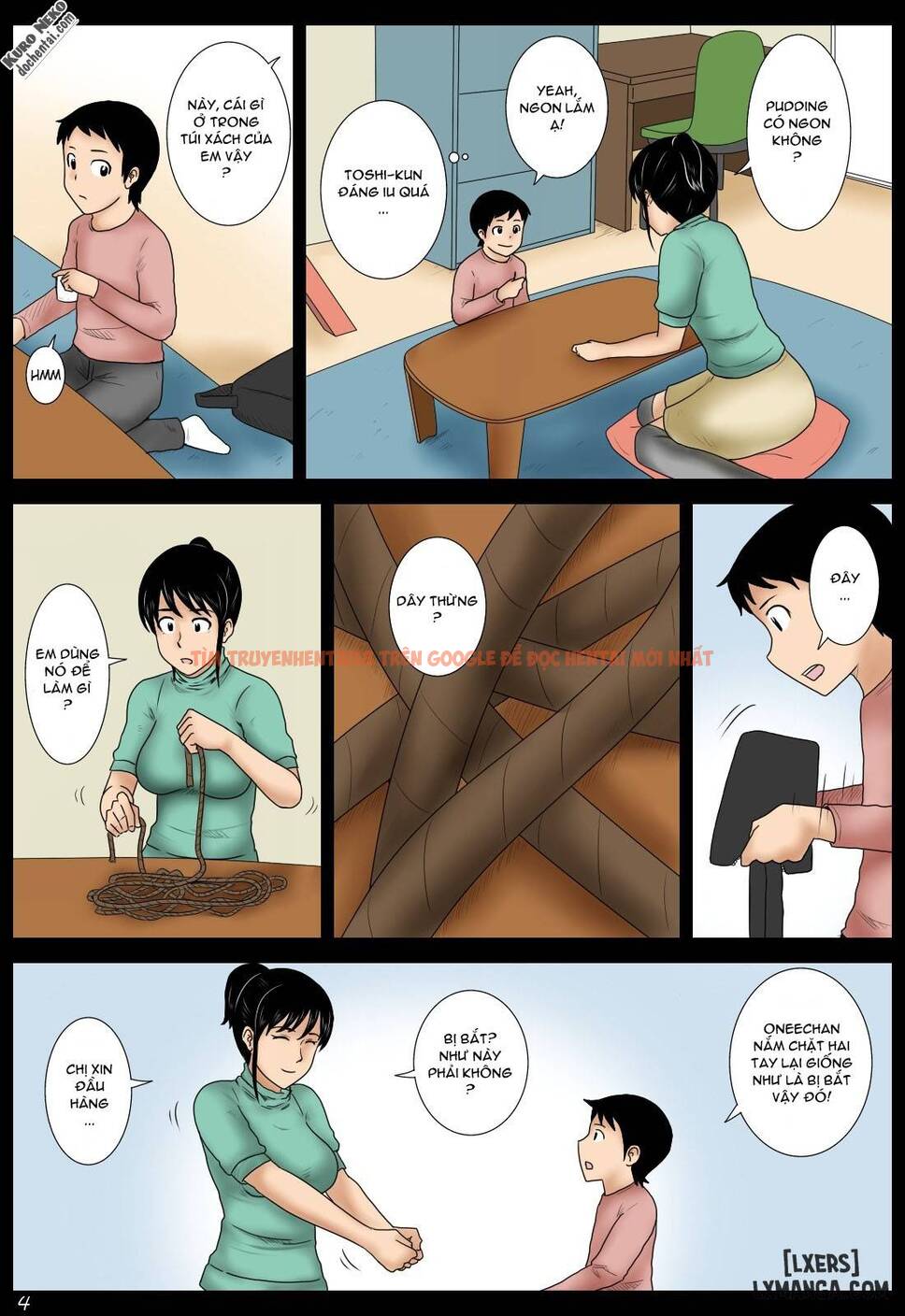 Trang truyện 3 trong truyện tranh Hentai Loạn Luân Với Mẹ Trông Trẻ - One Shot - lxmanga.org