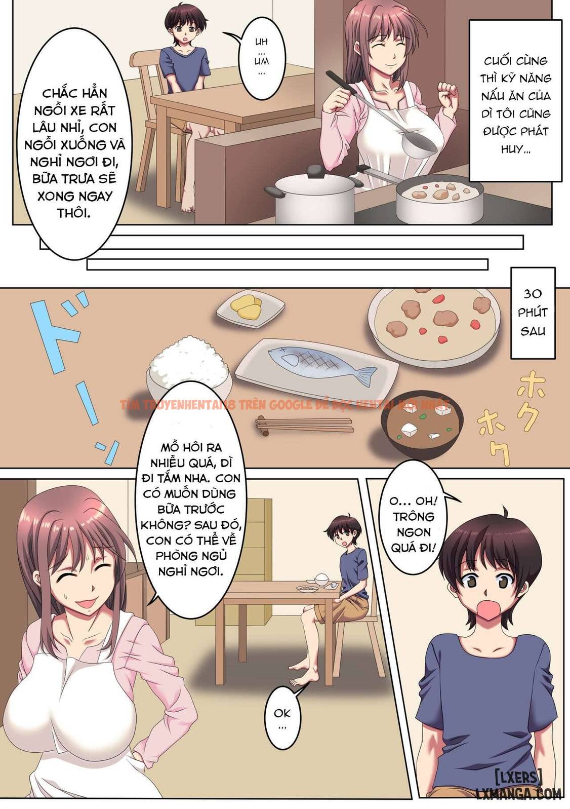 Trang truyện 1 trong truyện tranh Oba-san-chi Ni Azukerareta Boku - One Shot - hentai24h.pro