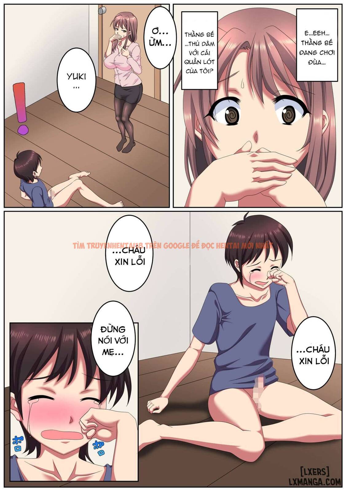 Trang truyện 4 trong truyện tranh Oba-san-chi Ni Azukerareta Boku - One Shot - hentai24h.pro