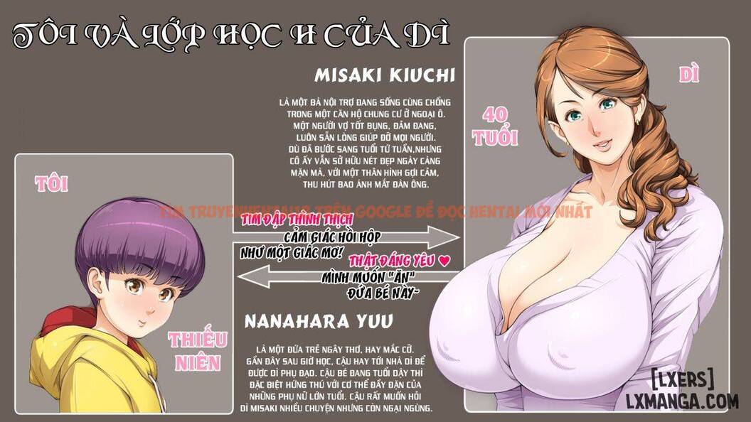 Xem ảnh 1 trong truyện hentai Oba-San To Boku No H Na Obenkyou - Chapter 1 - hentaitvn.net
