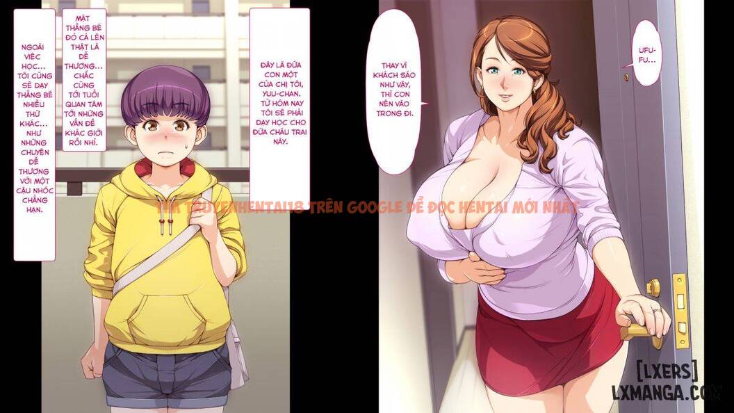Xem ảnh 8 trong truyện hentai Oba-San To Boku No H Na Obenkyou - Chapter 1 - hentaitvn.net