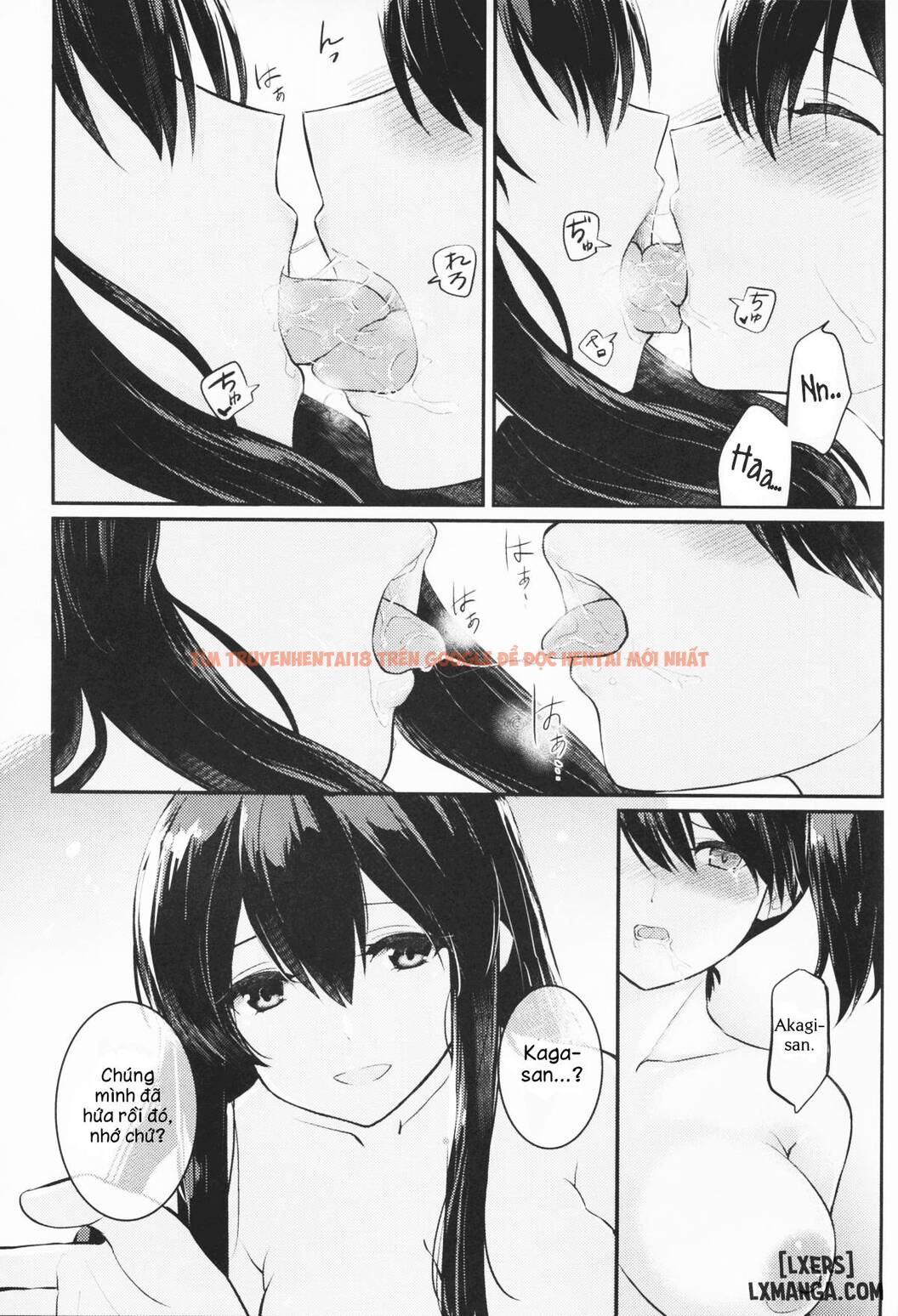 Trang truyện 18 trong truyện tranh (yuri) Trong Đêm Trăng Mờ - One Shot - hentai24h.pro