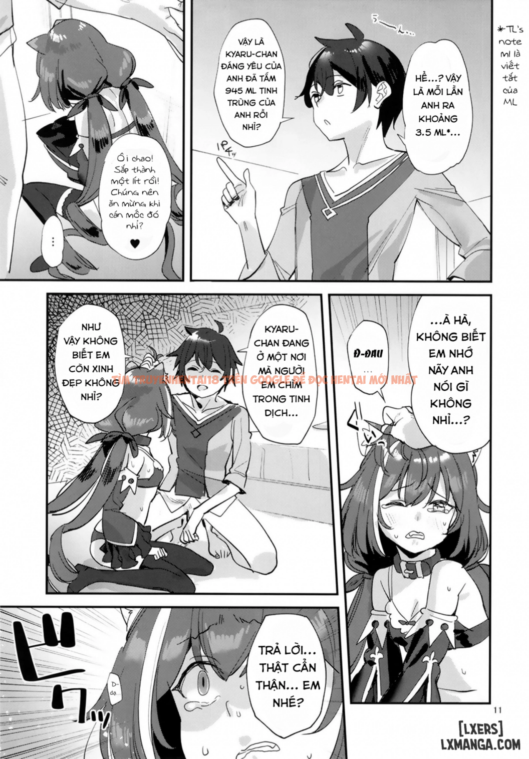 Xem ảnh 10 trong truyện hentai Ohayou, Kyaru-Chan - Chapter 2 END - hentaitvn.net
