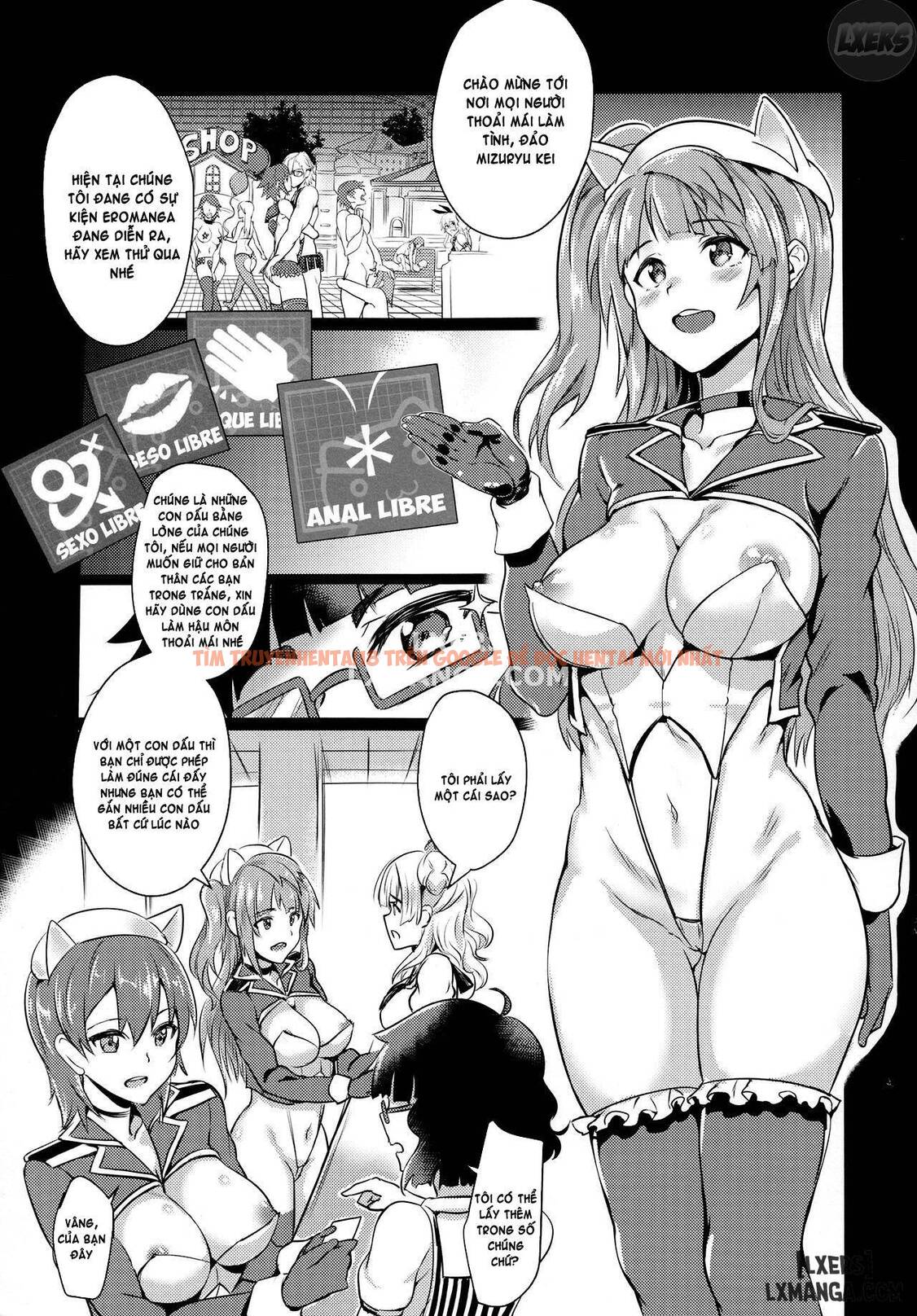 Xem ảnh 3 trong truyện hentai Oideyo! Galko-chan! Galko Wa, Mizuryu Kei Land Ni Ikutte Hontou Desu Ka - One Shot - hentaitvn.net