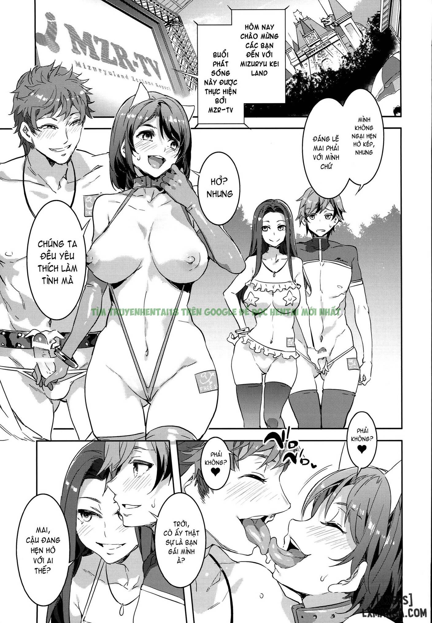 Xem ảnh 4 trong truyện hentai Oideyo! Mizuryuu Kei Land - Chapter 3.5 - truyenhentai18.pro