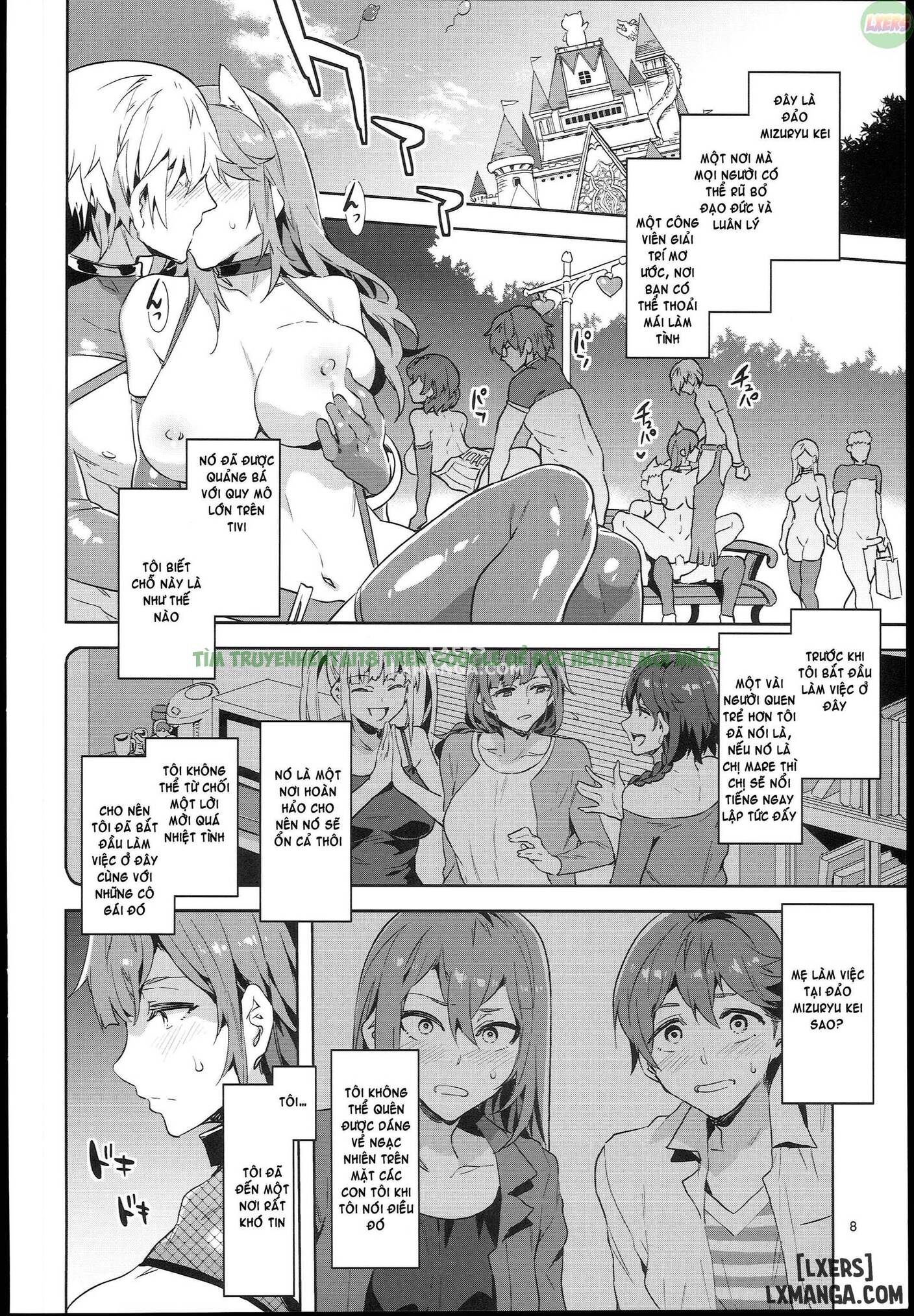 Xem ảnh 7 trong truyện hentai Oideyo! Mizuryuu Kei Land - Chapter 6.5 - truyenhentai18.pro