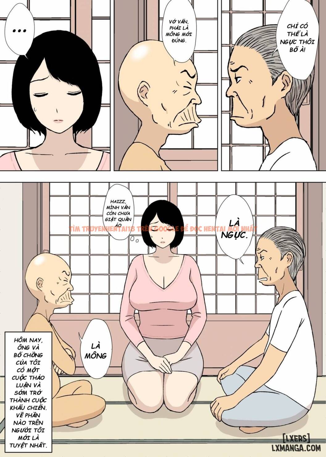 Xem ảnh 2 trong truyện hentai Oji-Chan To Gifu To Giri No Musuko To - Chapter 6 END - hentaitvn.net