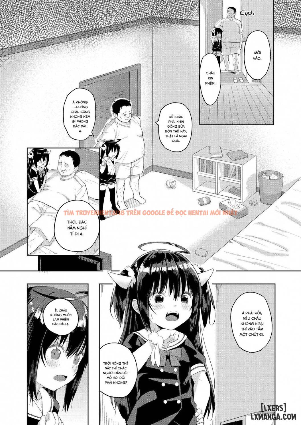 Xem ảnh 3 trong truyện hentai Ojisan No Joji Asobi - One Shot - hentaitvn.net