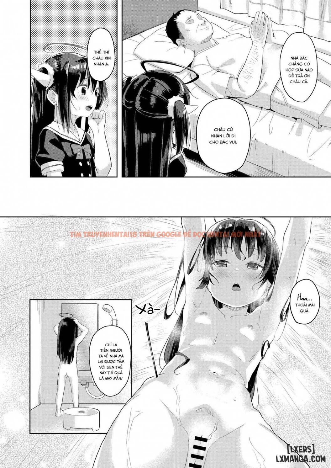 Xem ảnh 4 trong truyện hentai Ojisan No Joji Asobi - One Shot - hentaitvn.net