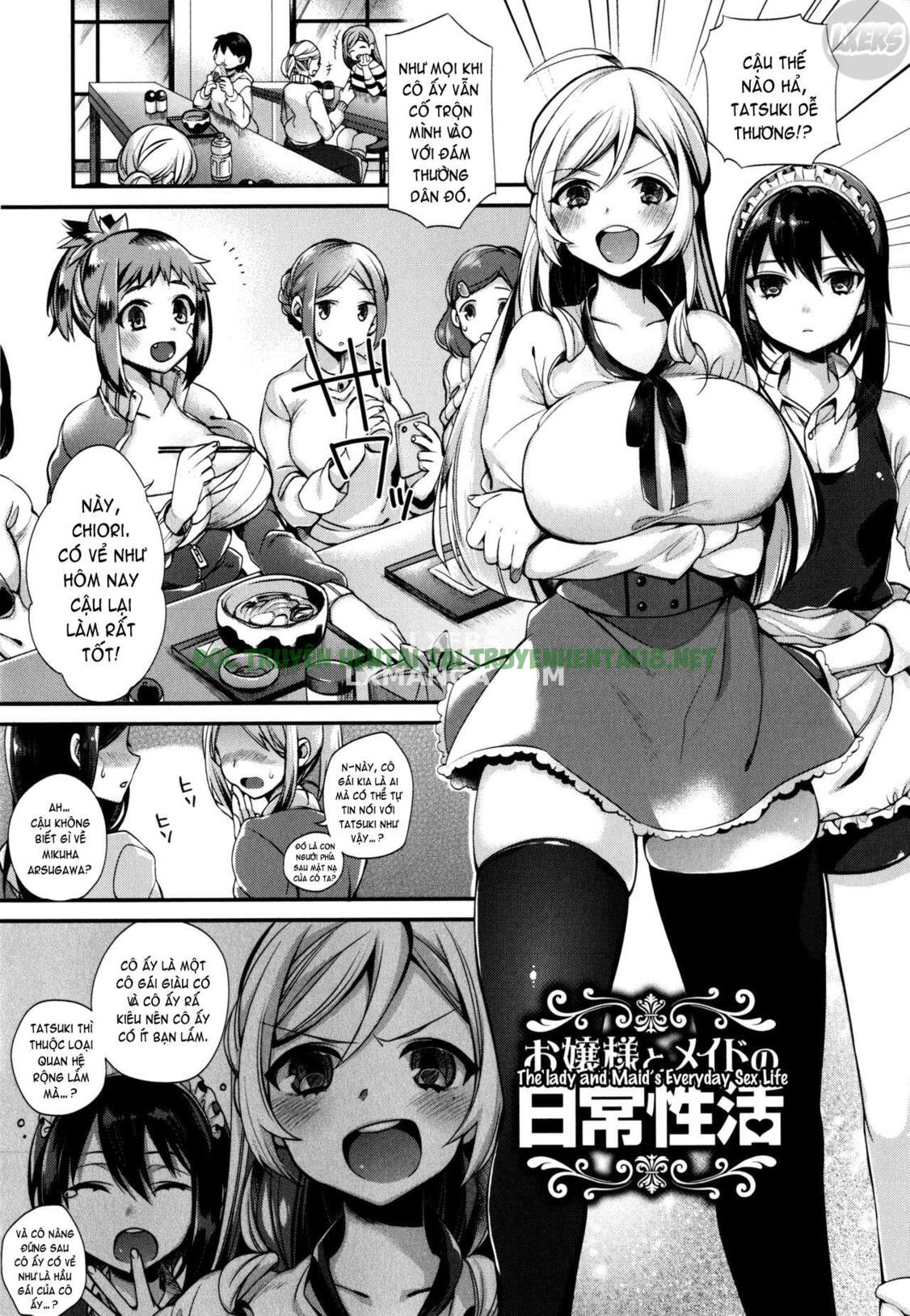 Xem ảnh 5 trong truyện hentai Ojou-sama To Maid No Midara Na Seikatsu - Chapter 2 - truyenhentai18.pro