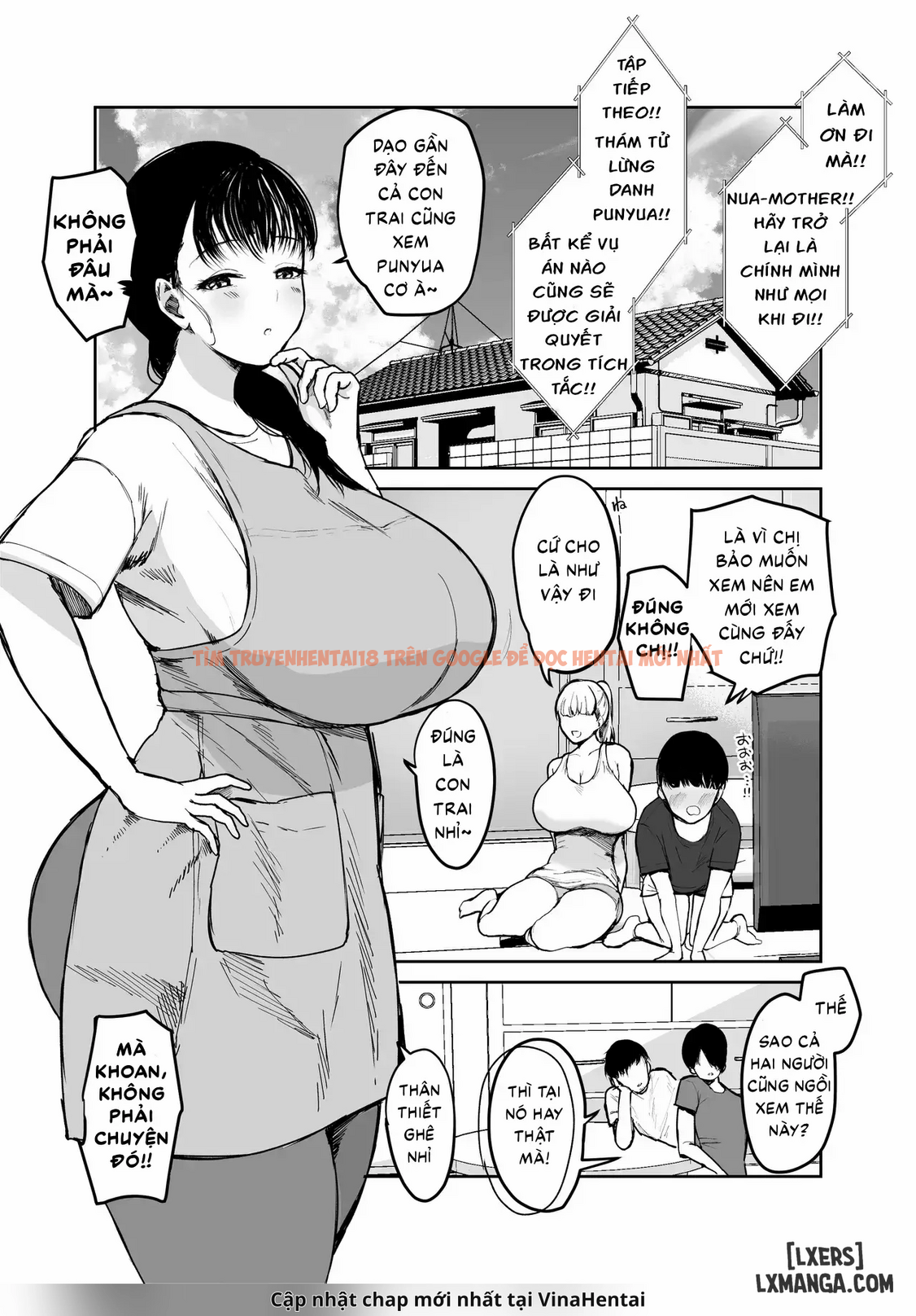 Xem ảnh page_004 trong truyện hentai Okaasan Ni Wa Kore Gurai Shika Dekinaikara - Chapter 2 (siu phẩm :v) - www.hentaitvn.net