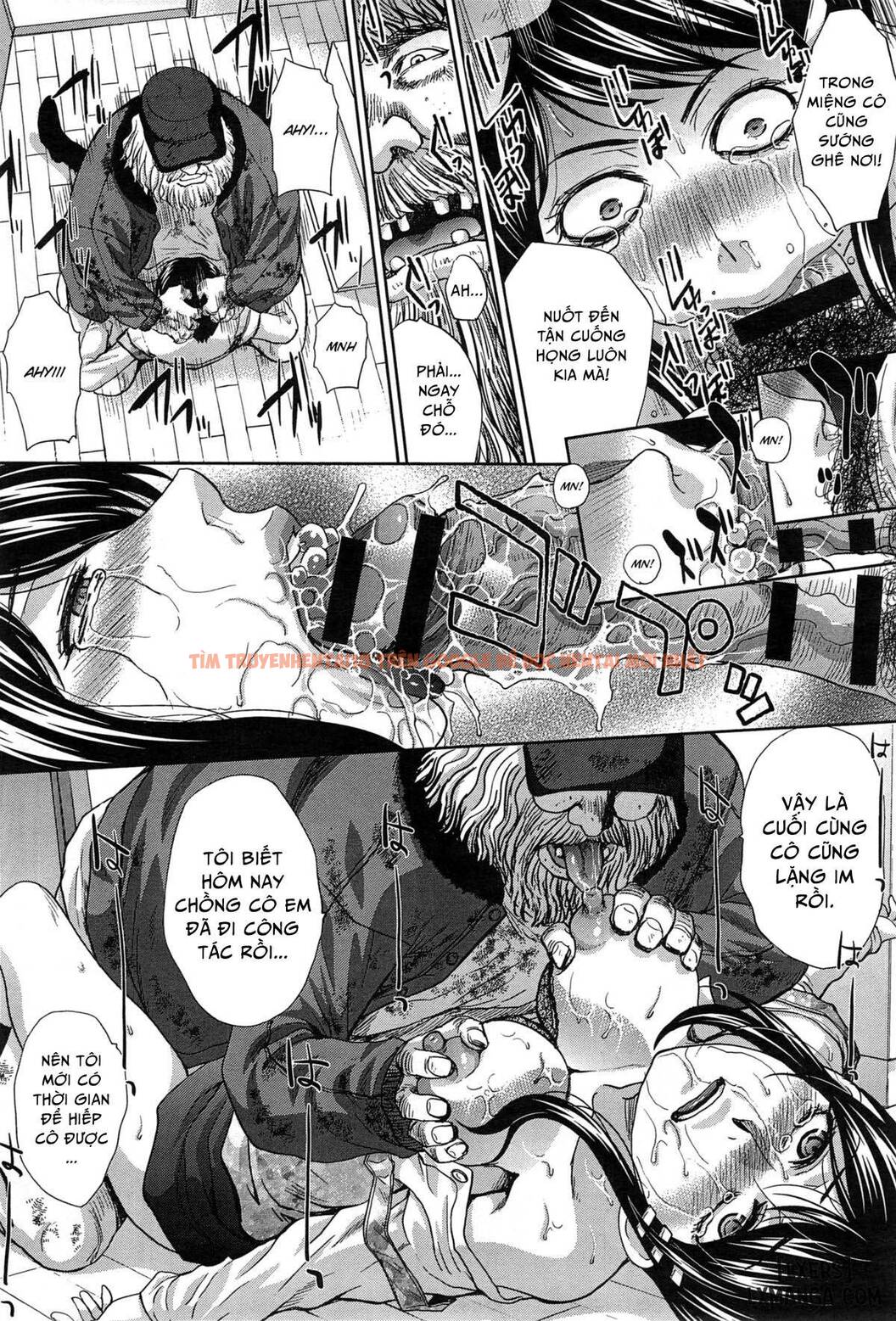 Trang truyện 13 trong truyện tranh Okasareta Hitozuma Zenpen - One Shot - lxmanga.org
