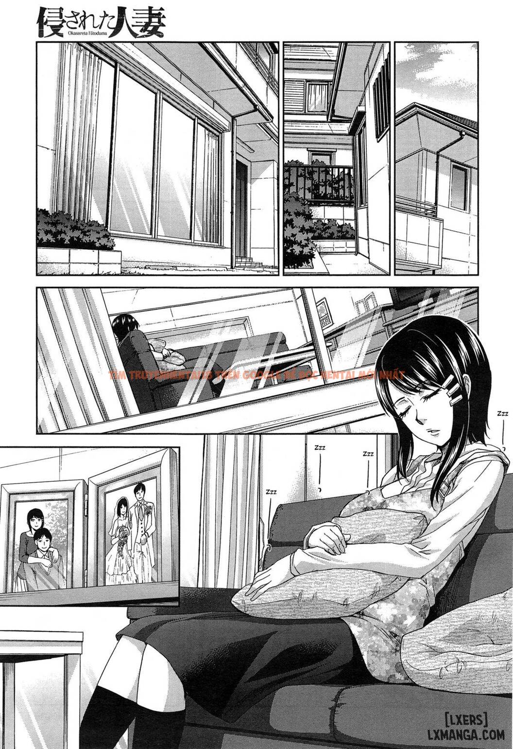 Trang truyện 2 trong truyện tranh Okasareta Hitozuma Zenpen - One Shot - lxmanga.org