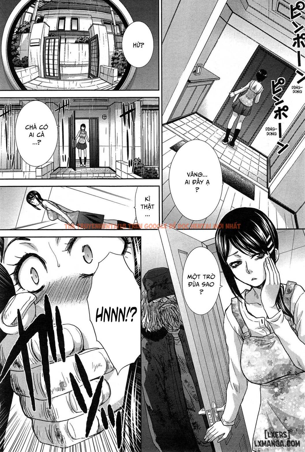 Trang truyện 4 trong truyện tranh Okasareta Hitozuma Zenpen - One Shot - lxmanga.org