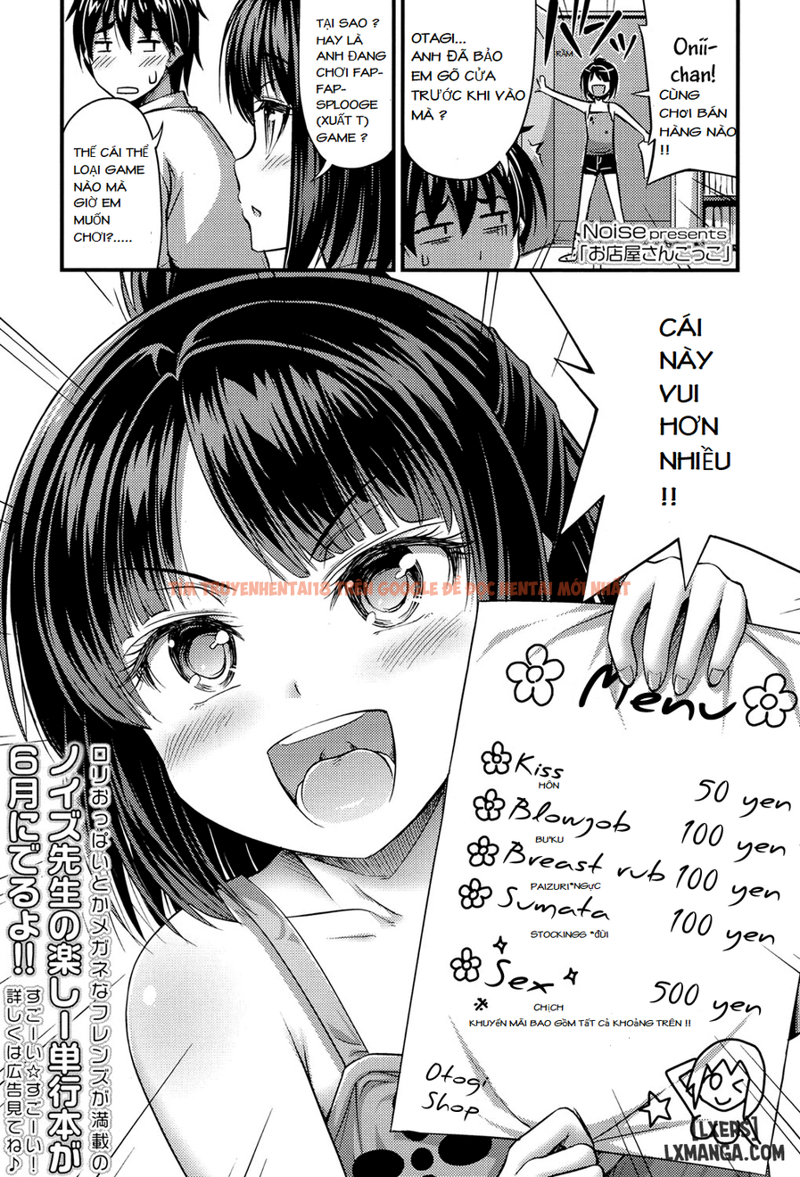 Xem ảnh 0 trong truyện hentai Omiseya Gokko - One Shot - hentaitvn.net