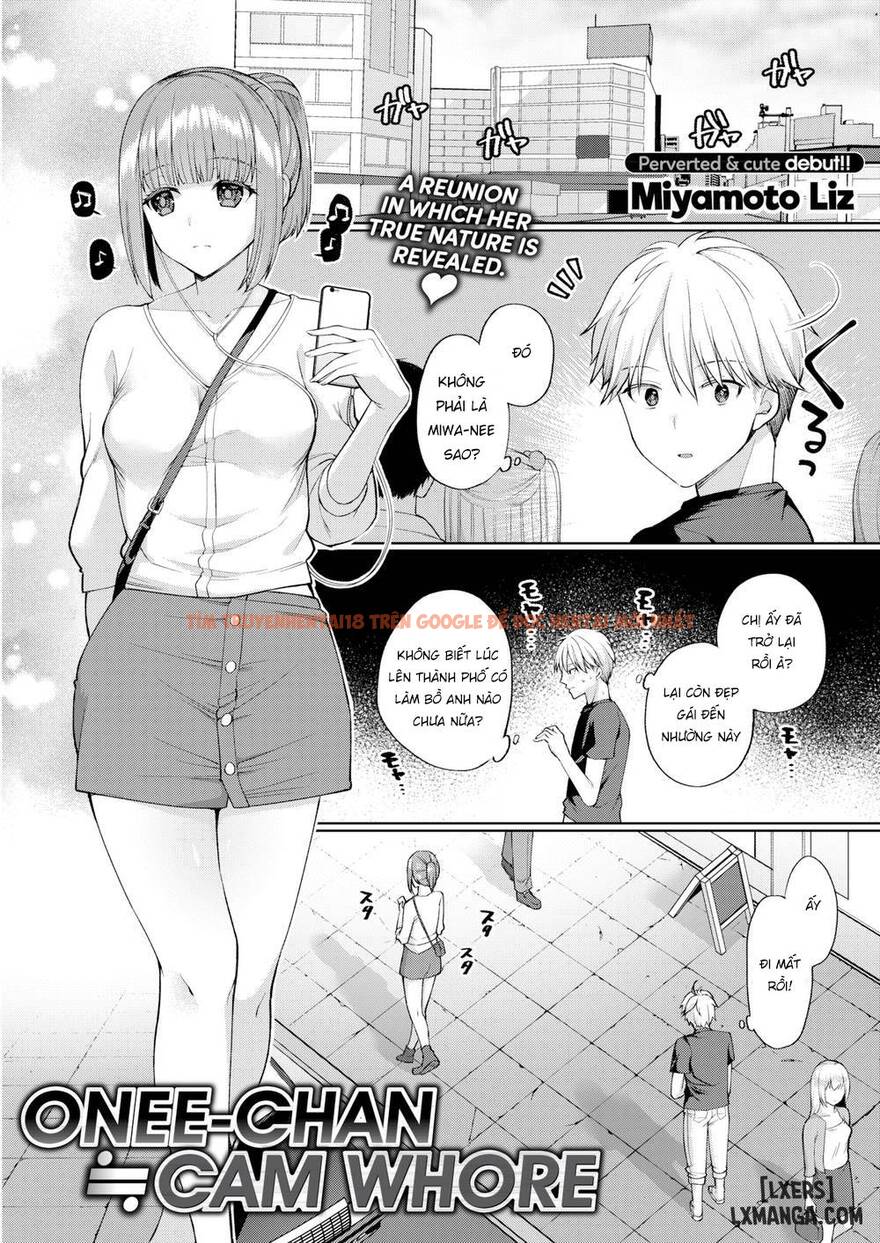 Trang truyện 0 trong truyện tranh Onee-chan ≒ Cam Whore - One Shot - hentai24h.pro