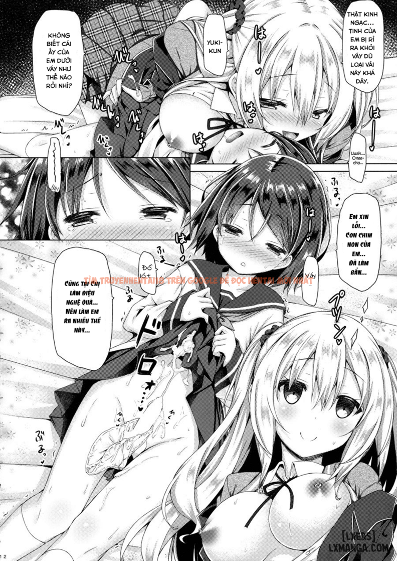 Trang truyện 10 trong truyện tranh Hentai Loạn Luân Chị Gái Thèm Buồi Em Trai - One Shot - www.truyentvn.net