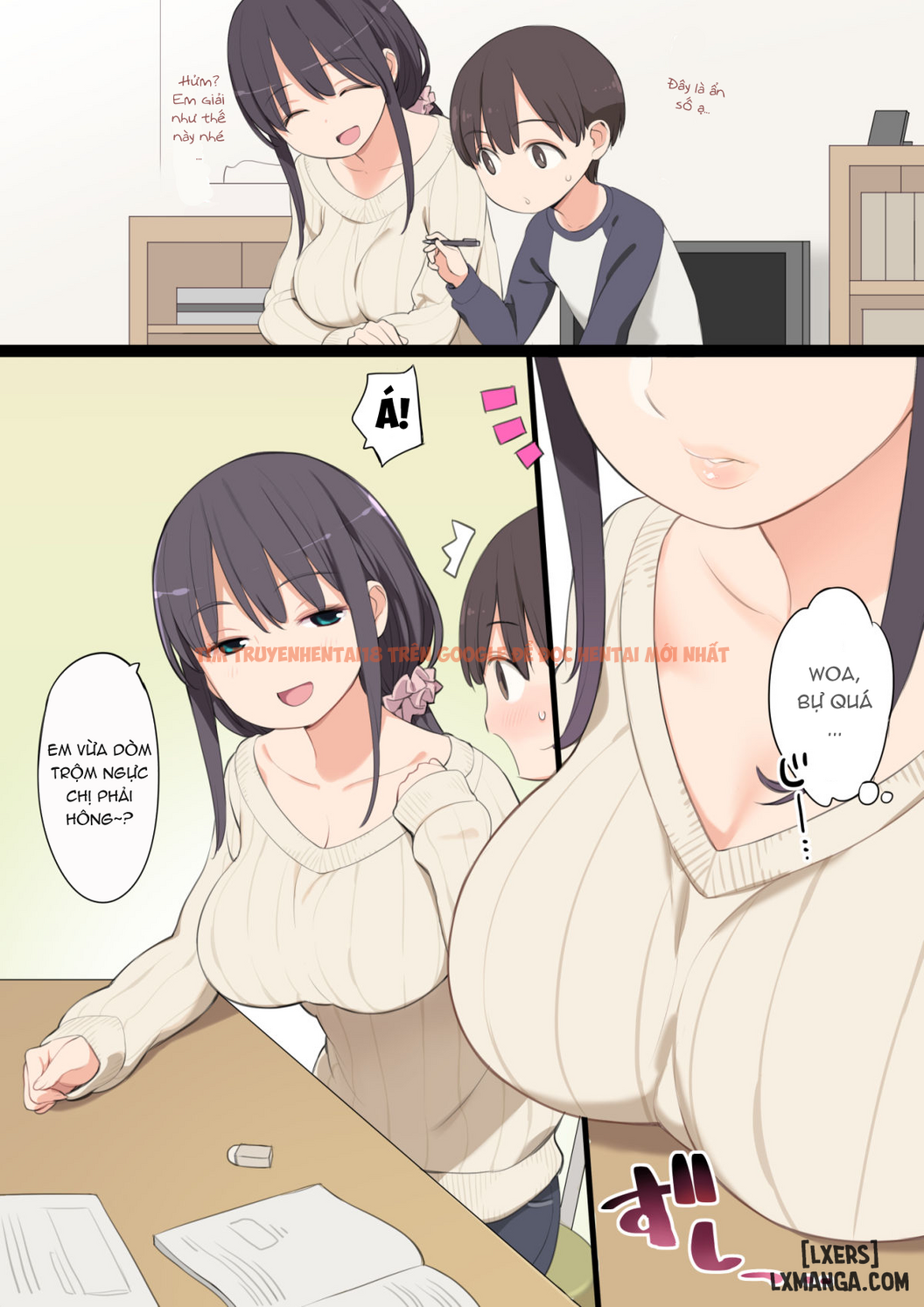 Trang truyện 3 trong truyện tranh Onee-chan No Tomodachi Ga Totemo Seiteki Datta Otouto - One Shot - hentai24h.pro
