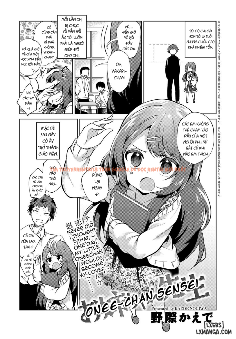 Trang truyện 0 trong truyện tranh Cô Giáo Onee-chan - One Shot - www.truyentvn.net