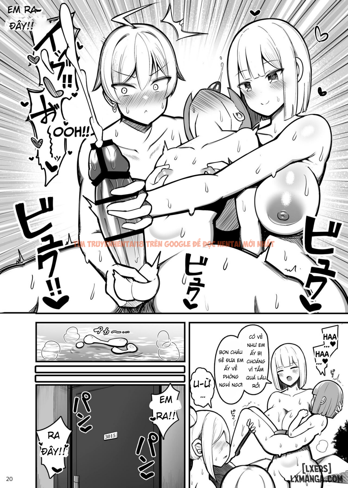 Xem ảnh 18 trong truyện hentai Onee-chan to, Mama to, Honki Koubi. Ii - Chị gái trông trẻ ở hồ bơi (1 + 2) - www.hentaitvn.net