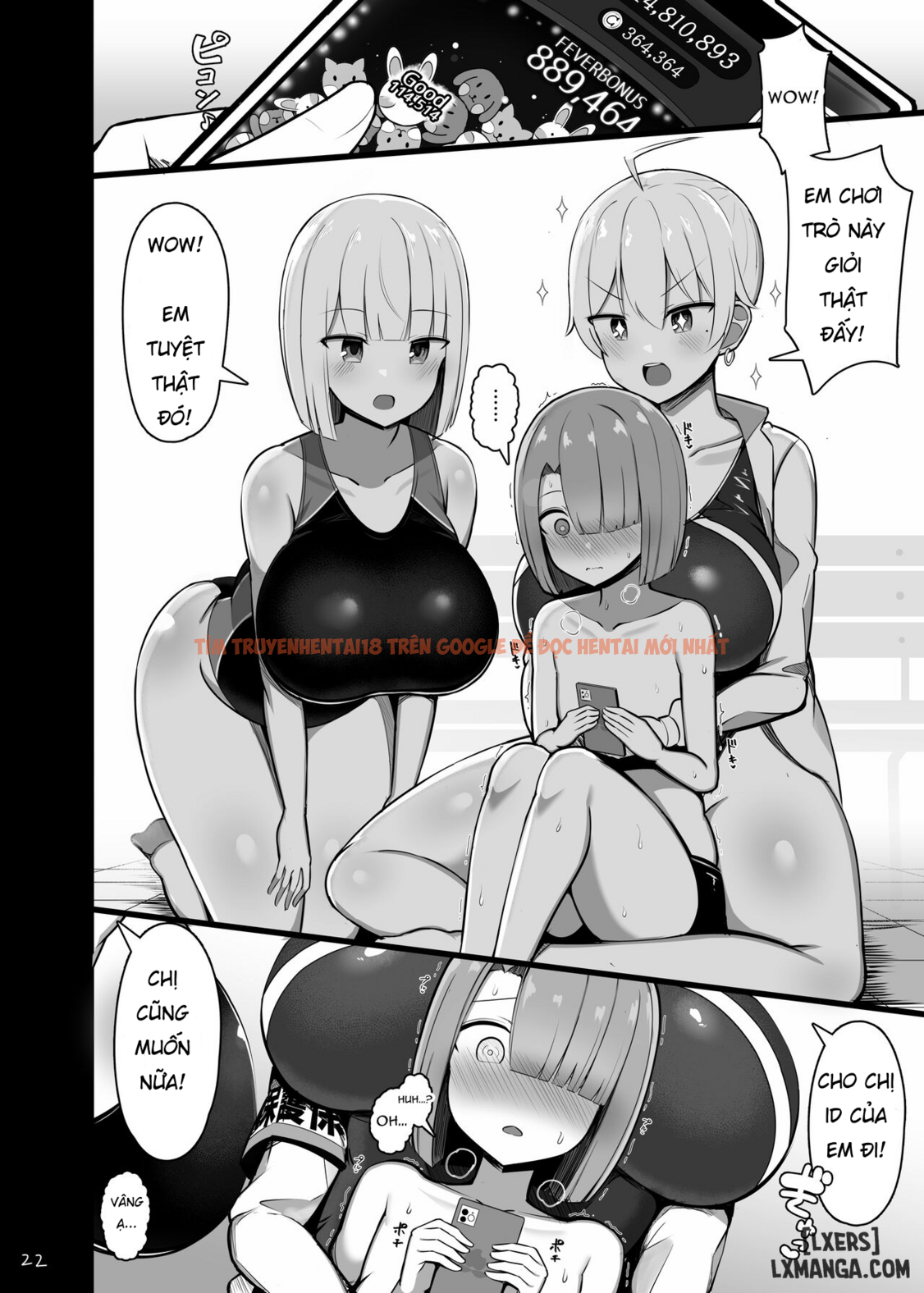 Xem ảnh 4 trong truyện hentai Onee-chan to, Mama to, Honki Koubi. Ii - Chị gái trông trẻ ở hồ bơi (1 + 2) - hentaitvn.net