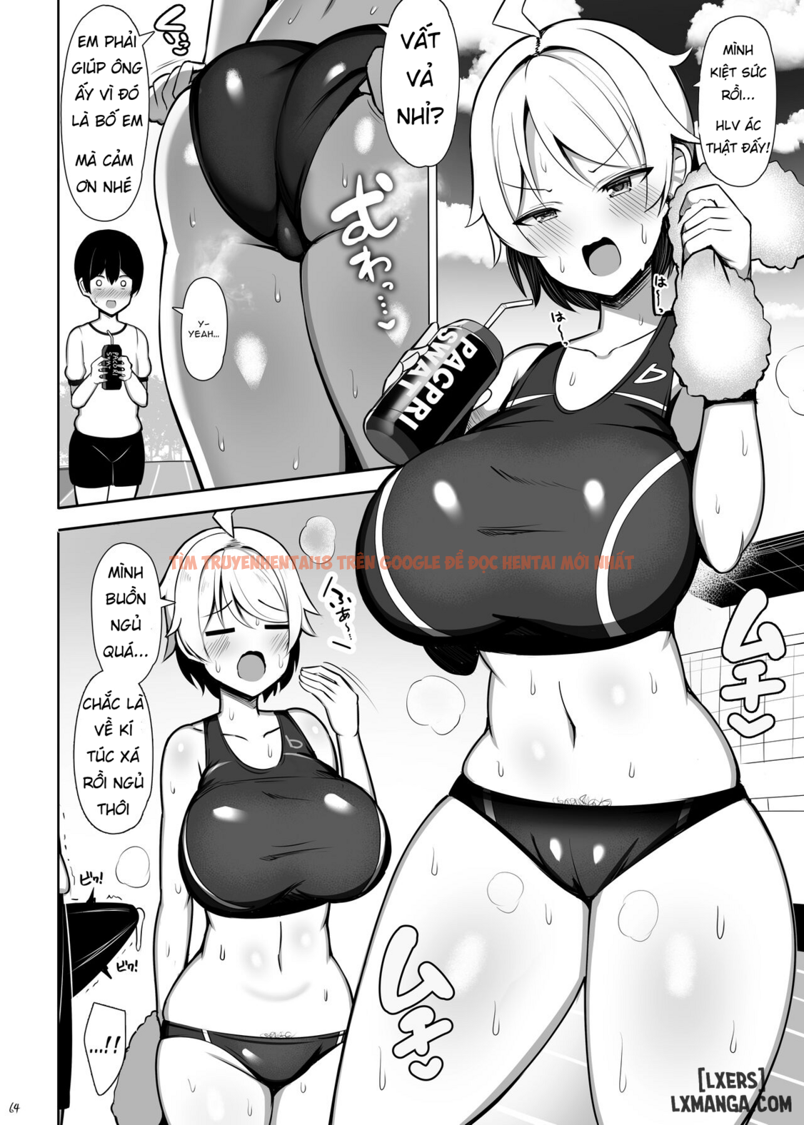 Xem ảnh Onee-chan To, Mama To, Honki Koubi. Ii - Chị gái từ Clb điền kinh 1.1 + 1.2 - 2 - TruyenVN.APP