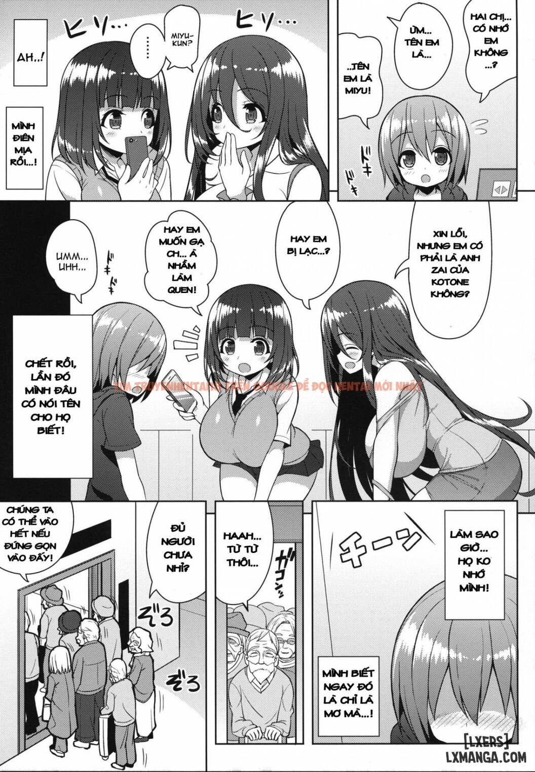 Xem ảnh 5 trong truyện hentai Onee-san To Onee-chan De Sandwich - One Shot - hentaitvn.net