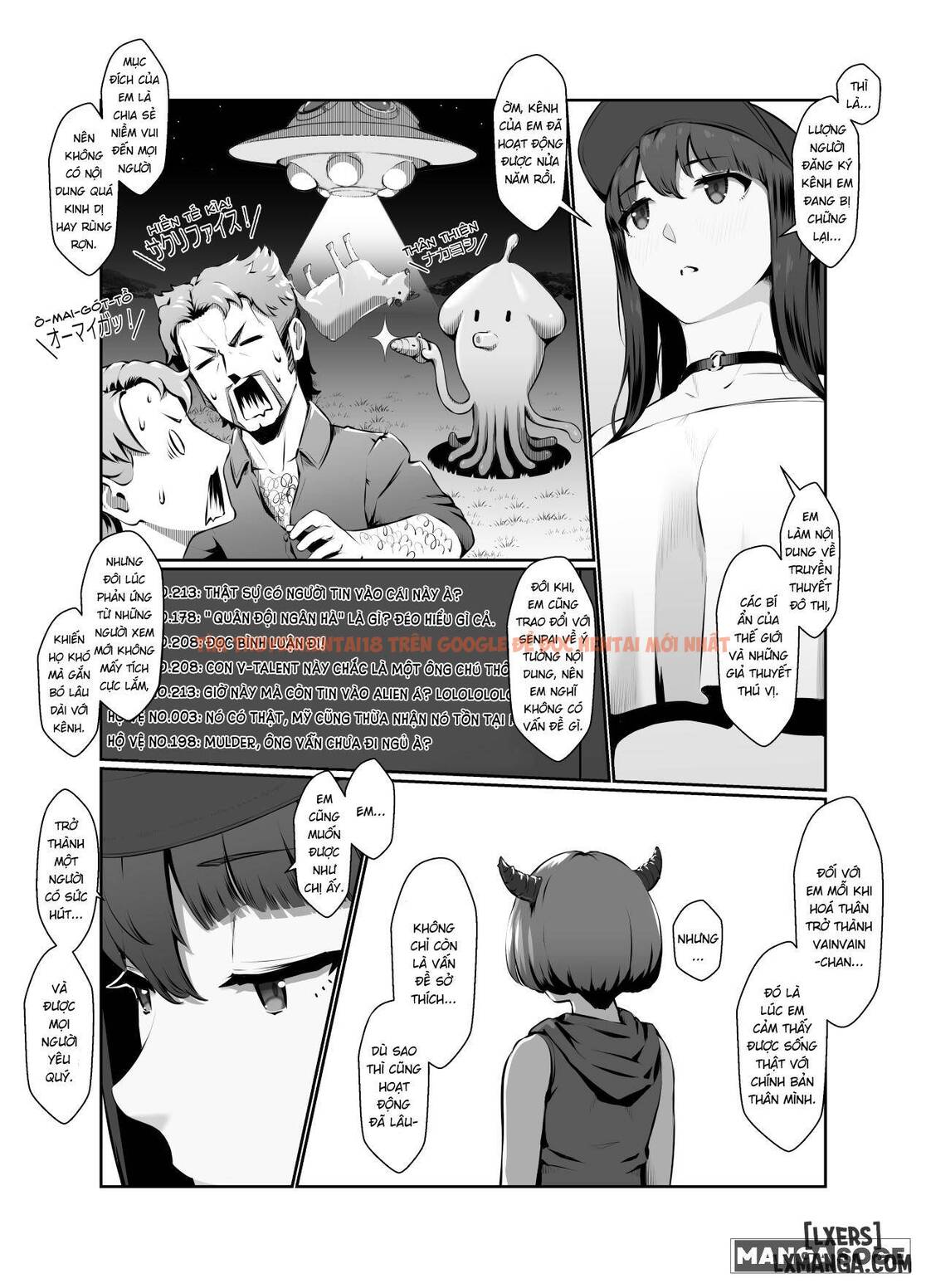 Trang truyện 12 68976daf55d01 trong truyện tranh Onee-san Wa Nama Haishin Ga Osuki Hana No Maki - One Shot - www.lxmanga.org