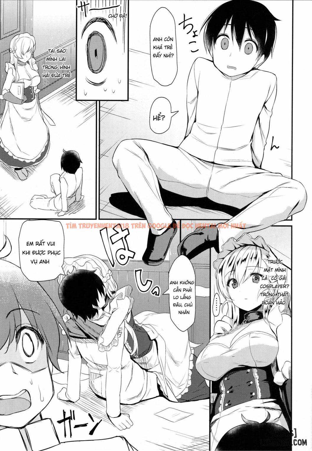 Xem ảnh 5 trong truyện hentai Hentai Shota Nếm Chị Hầu Gái Body Nuột - One Shot - hentaitvn.net