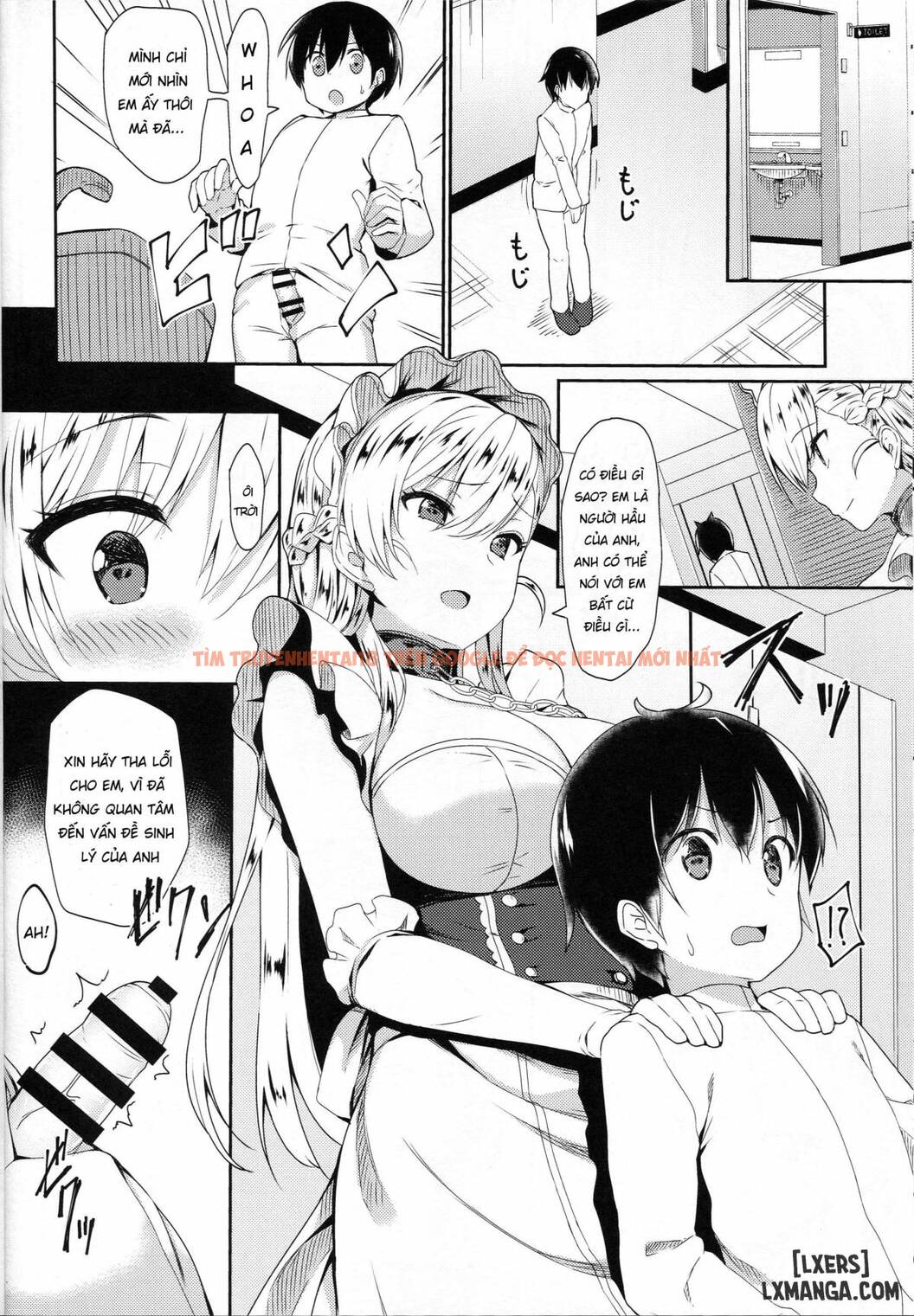 Xem ảnh 8 trong truyện hentai Hentai Shota Nếm Chị Hầu Gái Body Nuột - One Shot - hentaitvn.net