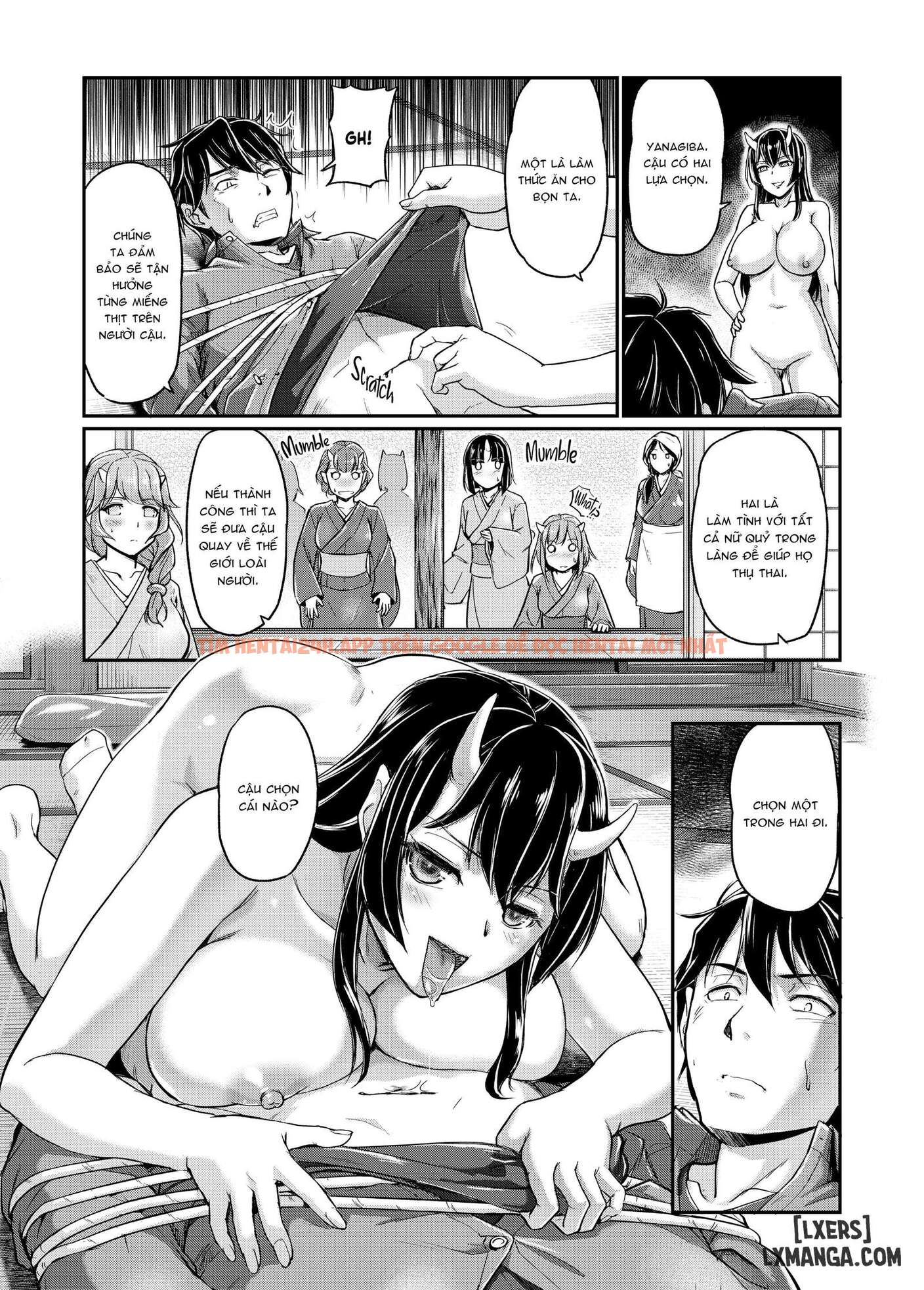 Trang truyện 28 68f1e07025a78 trong truyện tranh Oni Harame: Impregnate All The Oni! - Chap 1 - www.lxmanga.org