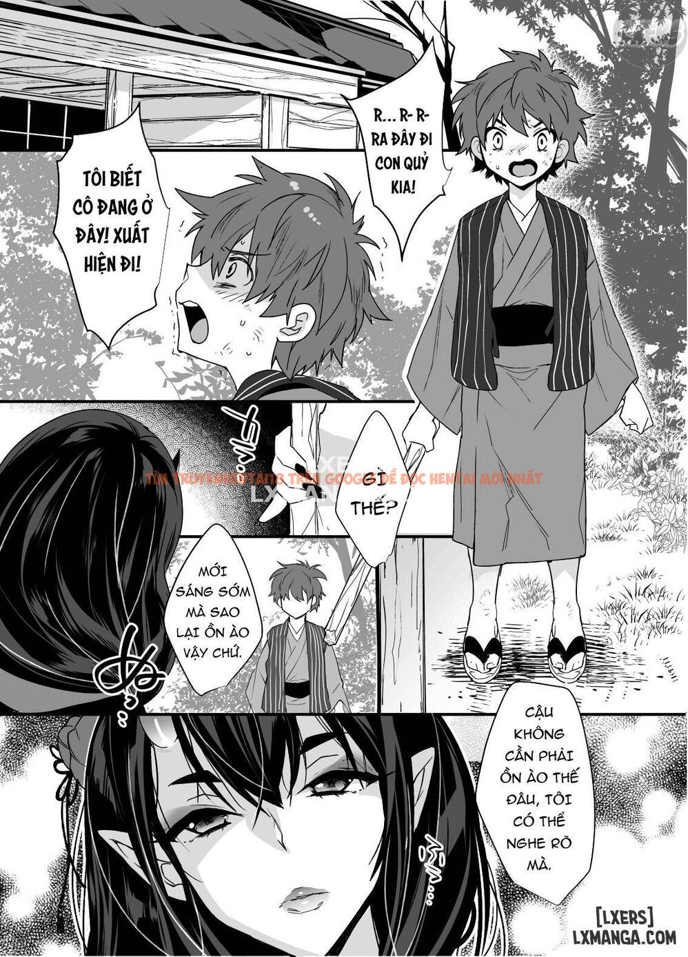 Xem ảnh 4 trong truyện hentai Oni-san, Over Here - One Shot - hentaitvn.net
