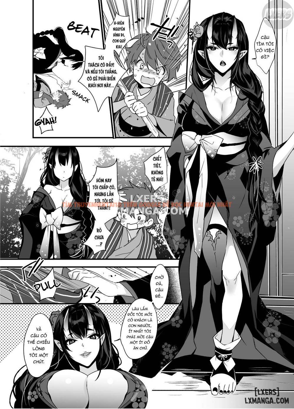 Xem ảnh 5 trong truyện hentai Oni-san, Over Here - One Shot - hentaitvn.net