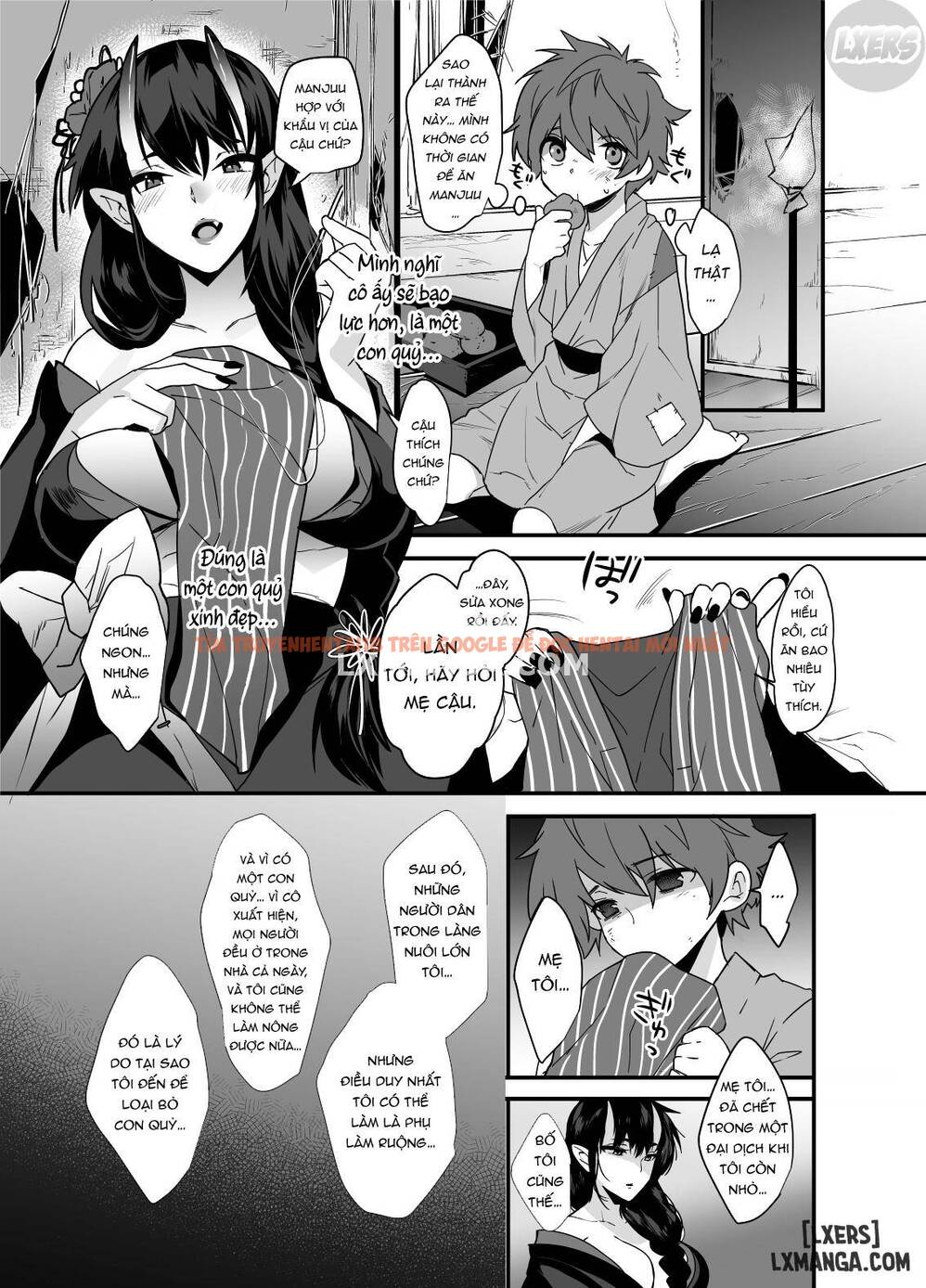 Xem ảnh 6 trong truyện hentai Oni-san, Over Here - One Shot - hentaitvn.net