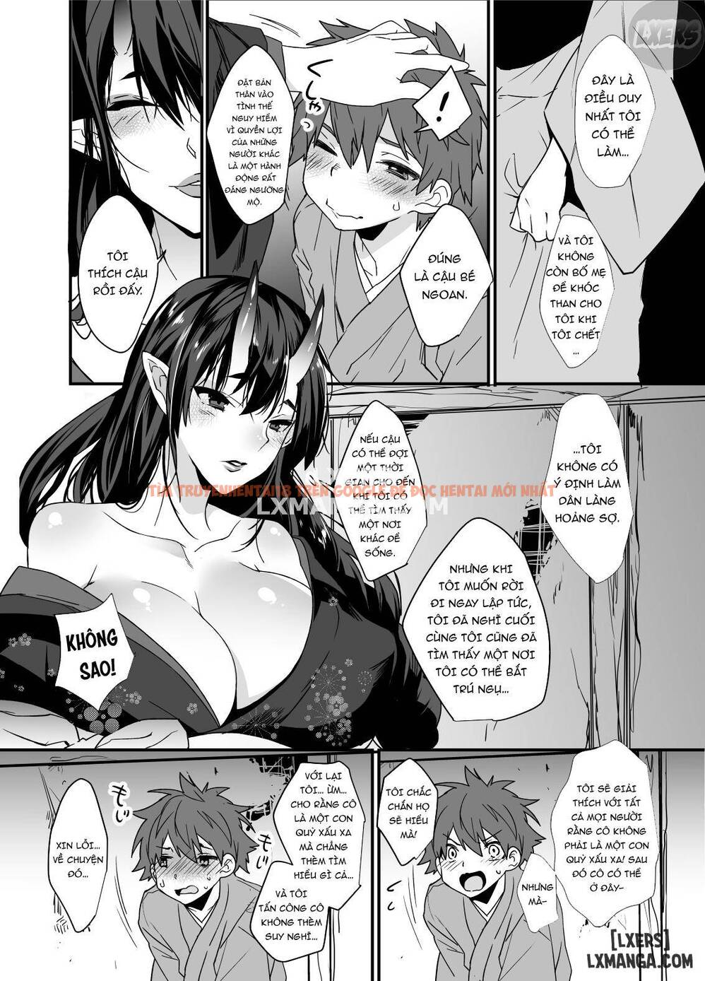 Xem ảnh 7 trong truyện hentai Oni-san, Over Here - One Shot - hentaitvn.net