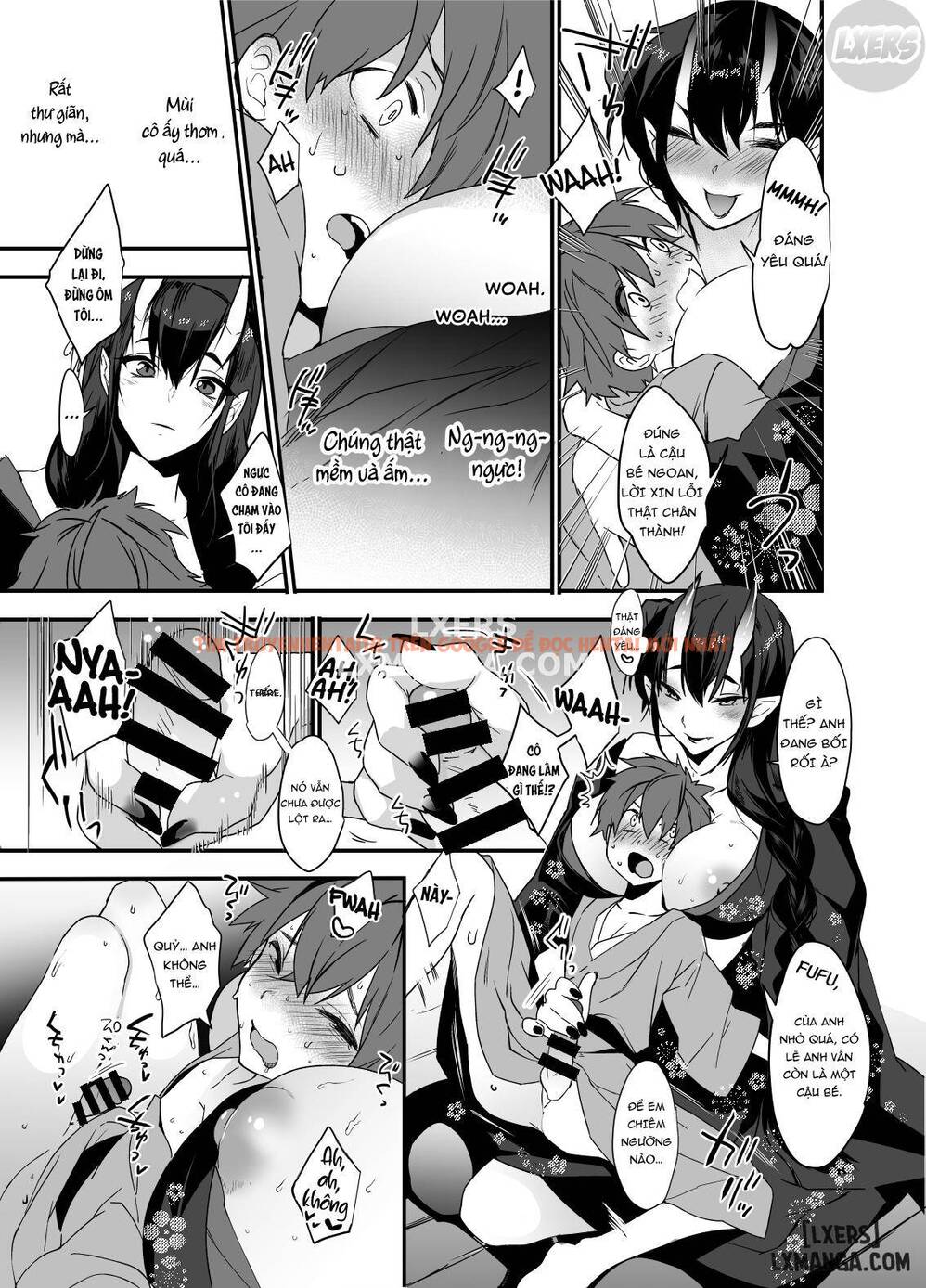 Xem ảnh 8 trong truyện hentai Oni-san, Over Here - One Shot - hentaitvn.net