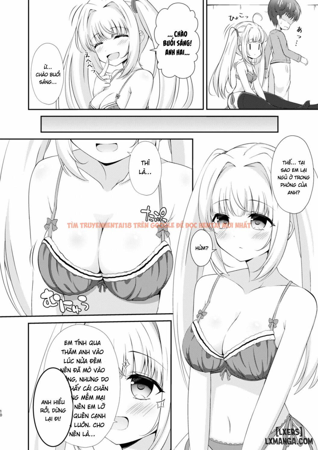 Trang truyện 10 trong truyện tranh Onii-chan Dake No Ecchi Na Imouto-chan - One Shot - lxmanga.org