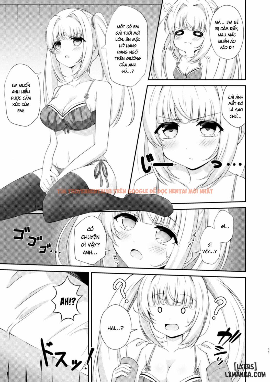 Trang truyện 11 trong truyện tranh Onii-chan Dake No Ecchi Na Imouto-chan - One Shot - lxmanga.org