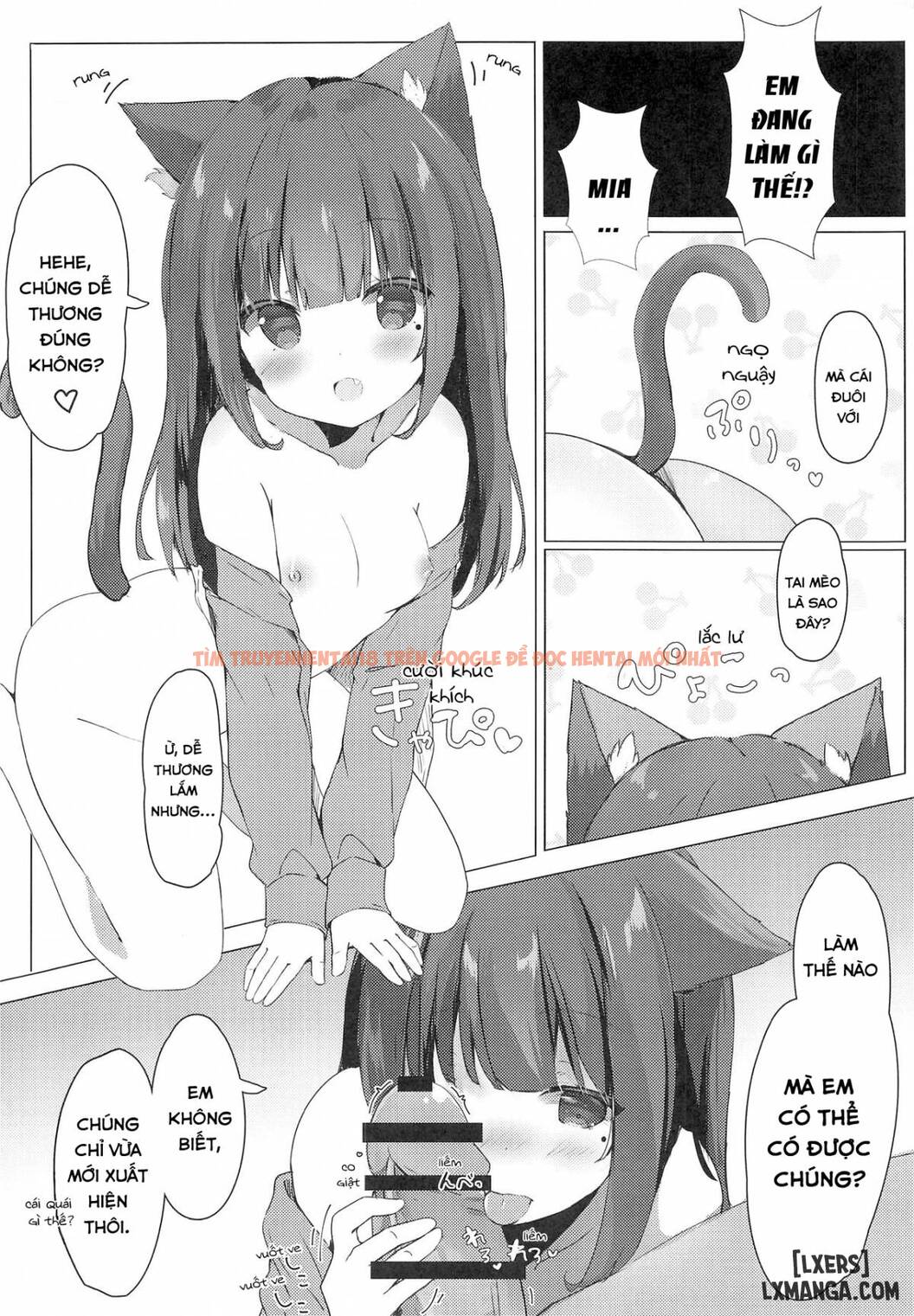Xem ảnh 4 trong truyện hentai Onii-Chan, Do You Like Cat Ears - One Shot - hentaitvn.net