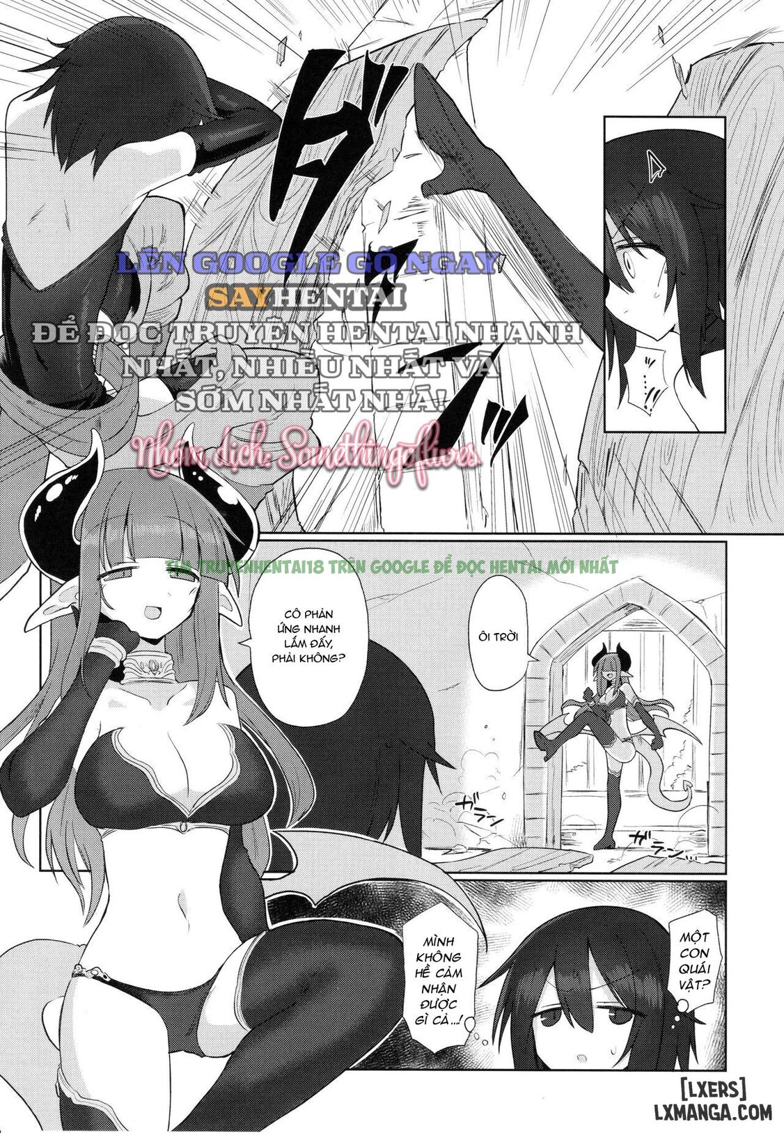 Xem ảnh 3 trong truyện hentai Onna Inma Dakara Onna Boukensha Osou Ne!! - Chap 1 - truyenhentai18.pro