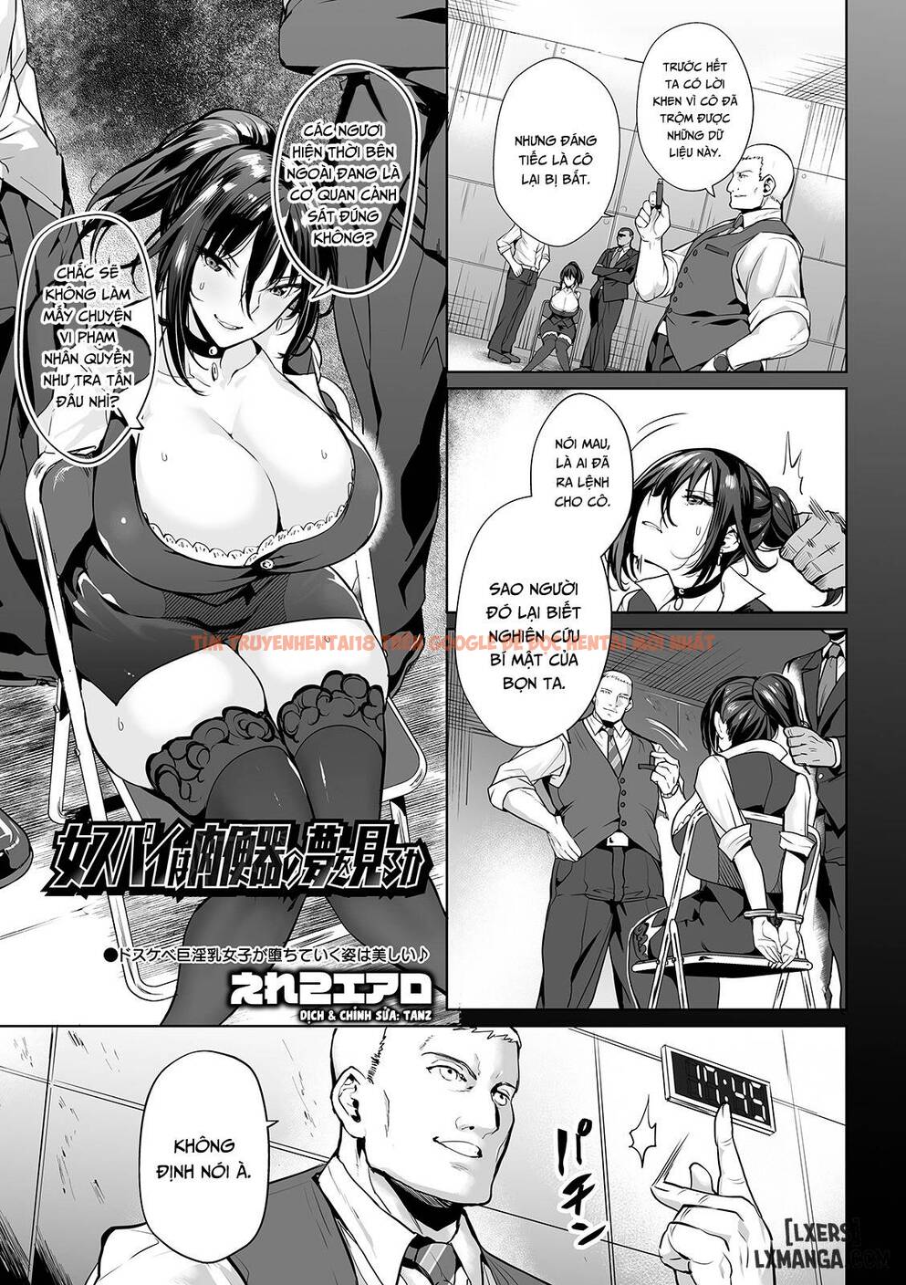 Trang truyện 0 trong truyện tranh Hentai Làm Tình Phụ Nữ Điệp Viên Nhật Bản Nóng Bỏng - One Shot - www.truyentvn.net