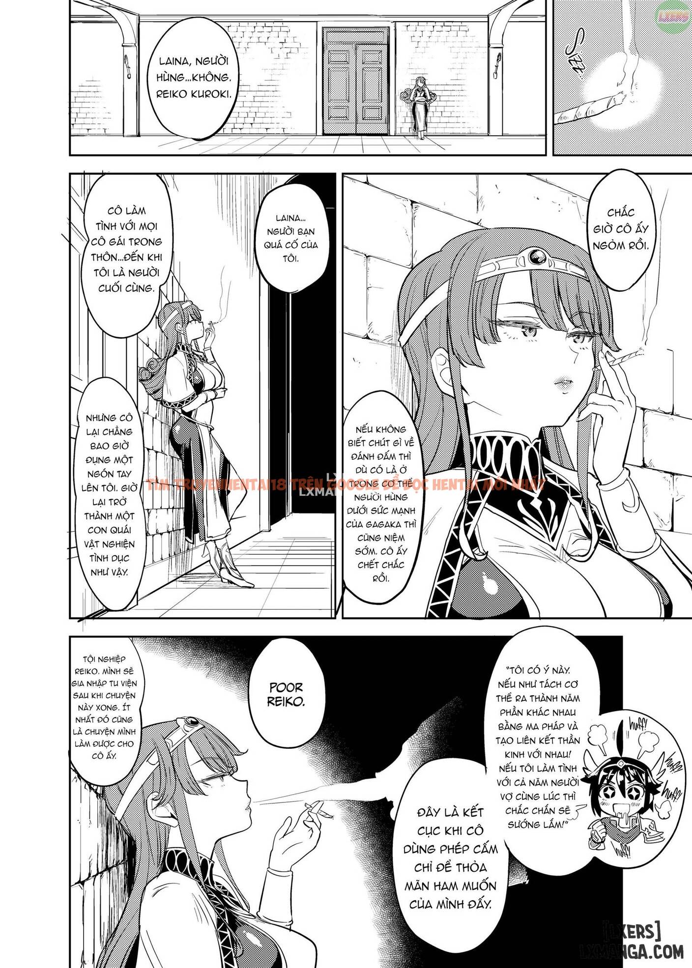 Trang truyện 35 trong truyện tranh [yuri Hentai] Thiên Thần Bú Ngực Phù Thủy - Chap 1 - lxmanga.org