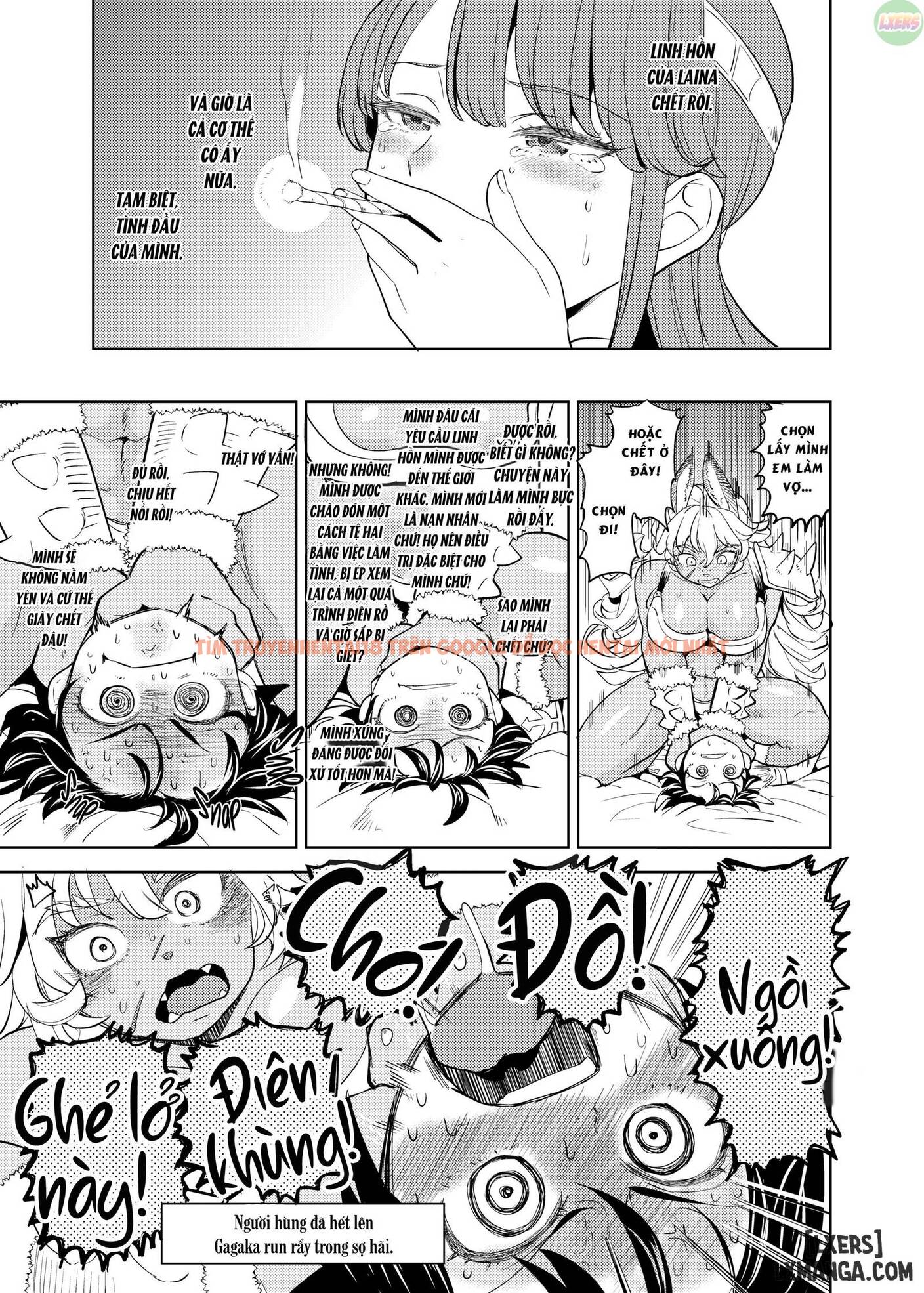 Trang truyện 36 trong truyện tranh [yuri Hentai] Thiên Thần Bú Ngực Phù Thủy - Chap 1 - lxmanga.org
