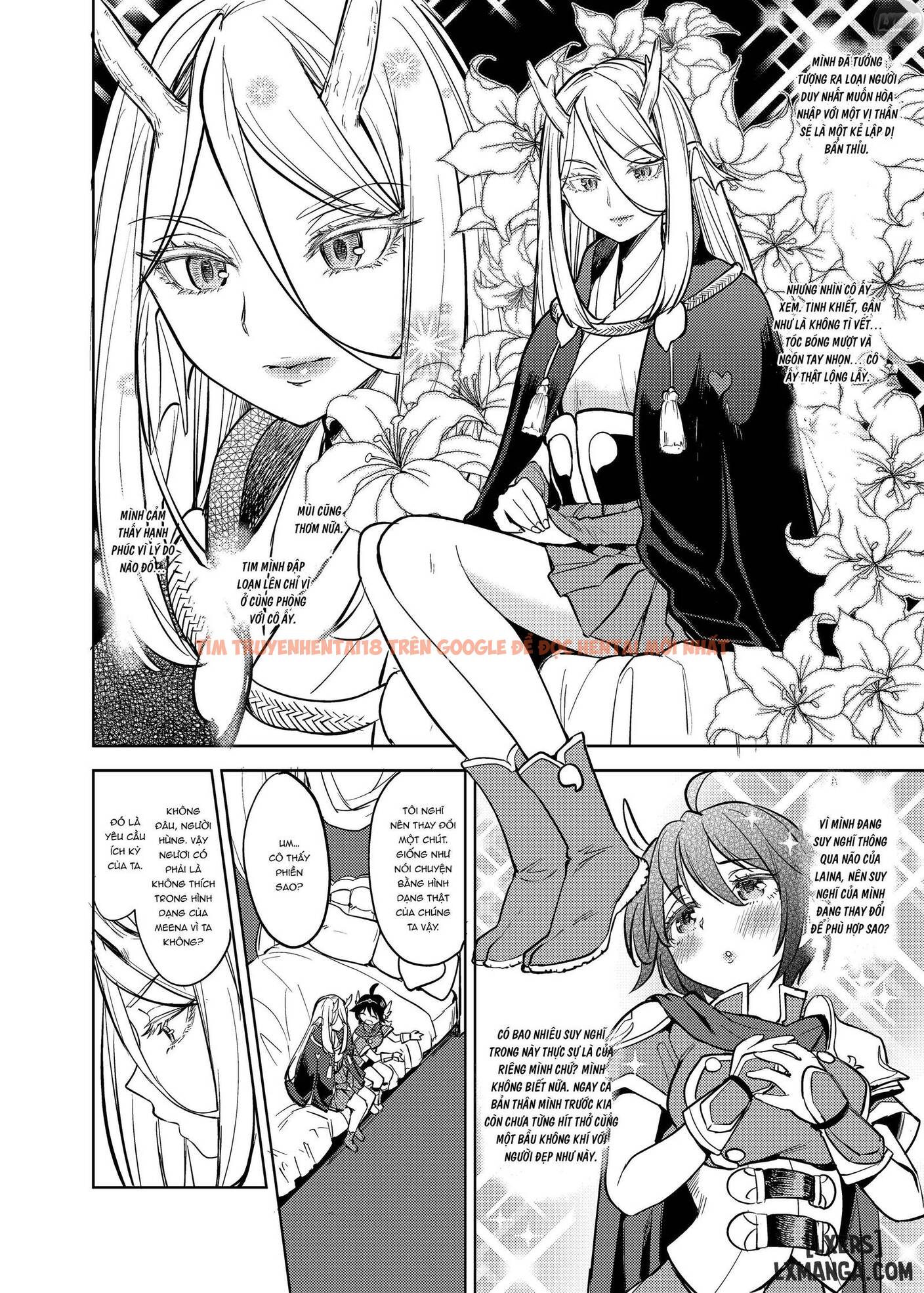 Xem ảnh 14 trong truyện hentai [Yuri Hentai] Thiên Thần Bú Ngực Phù Thủy - Chapter 2 - hentaitvn.net