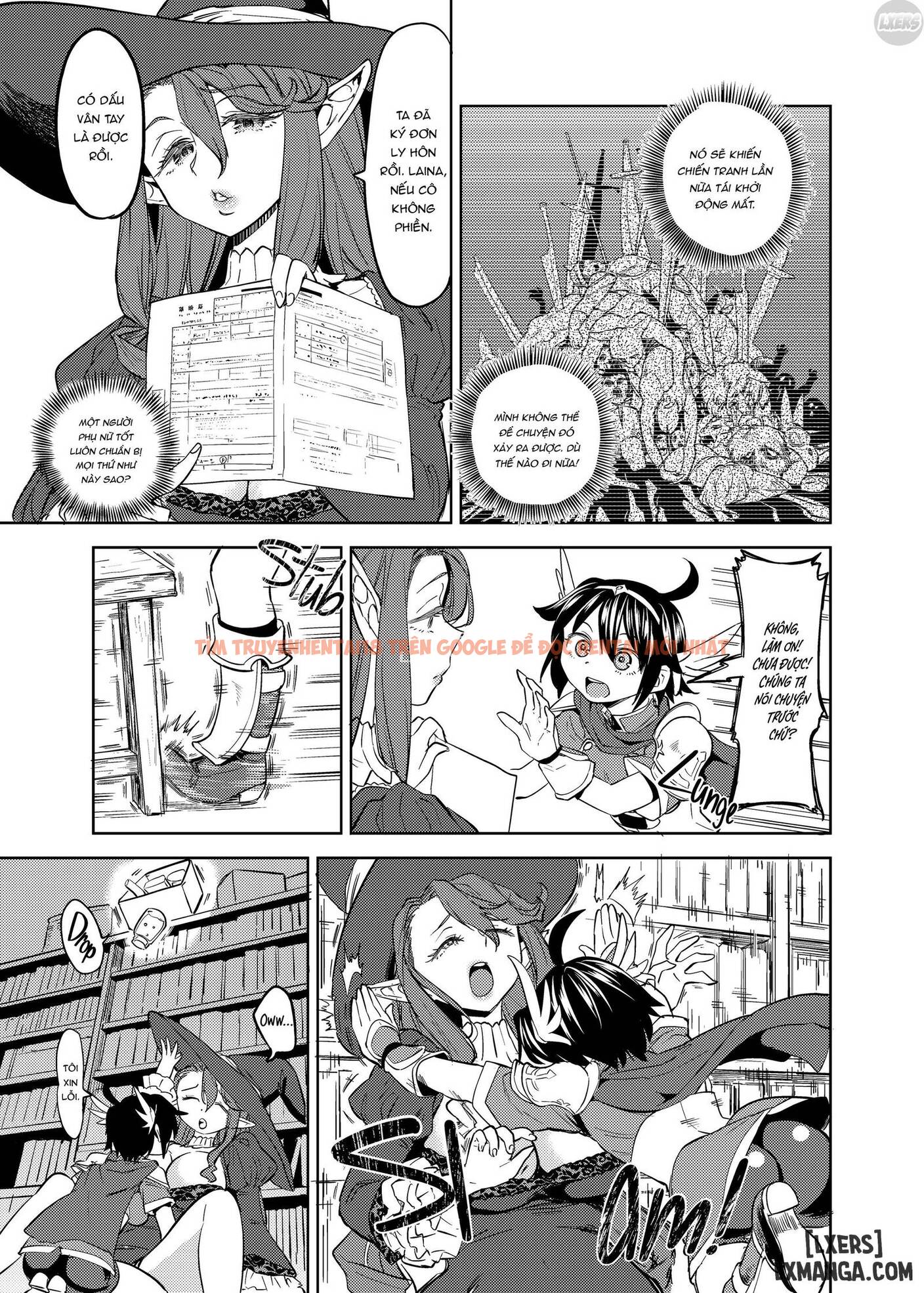 Xem ảnh 13 trong truyện hentai [Yuri Hentai] Thiên Thần Bú Ngực Phù Thủy - Chapter 3 - hentaitvn.net