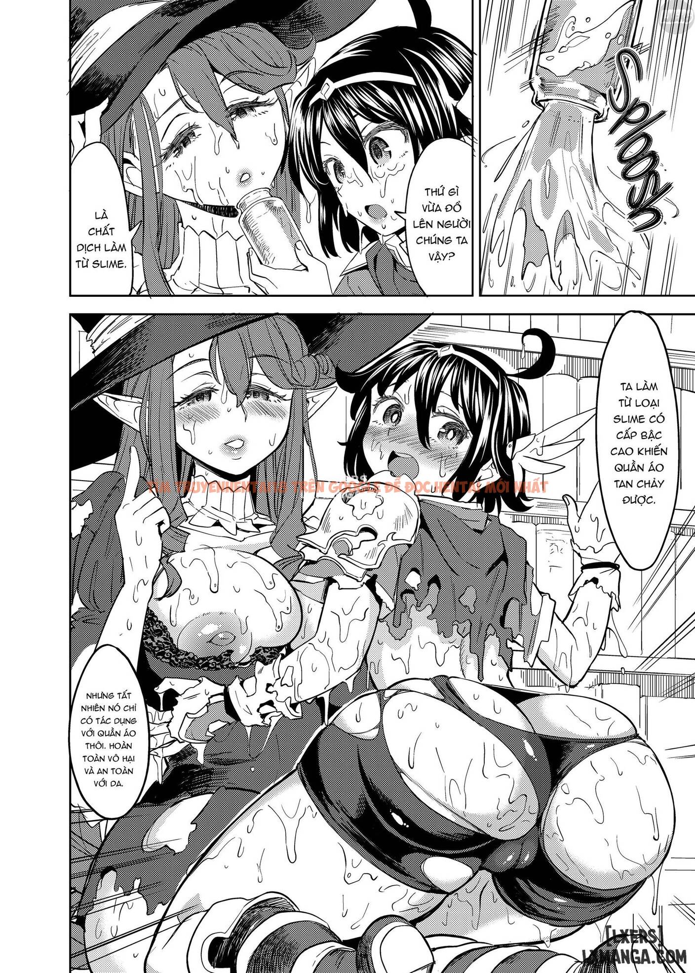 Xem ảnh 14 trong truyện hentai [Yuri Hentai] Thiên Thần Bú Ngực Phù Thủy - Chapter 3 - hentaitvn.net