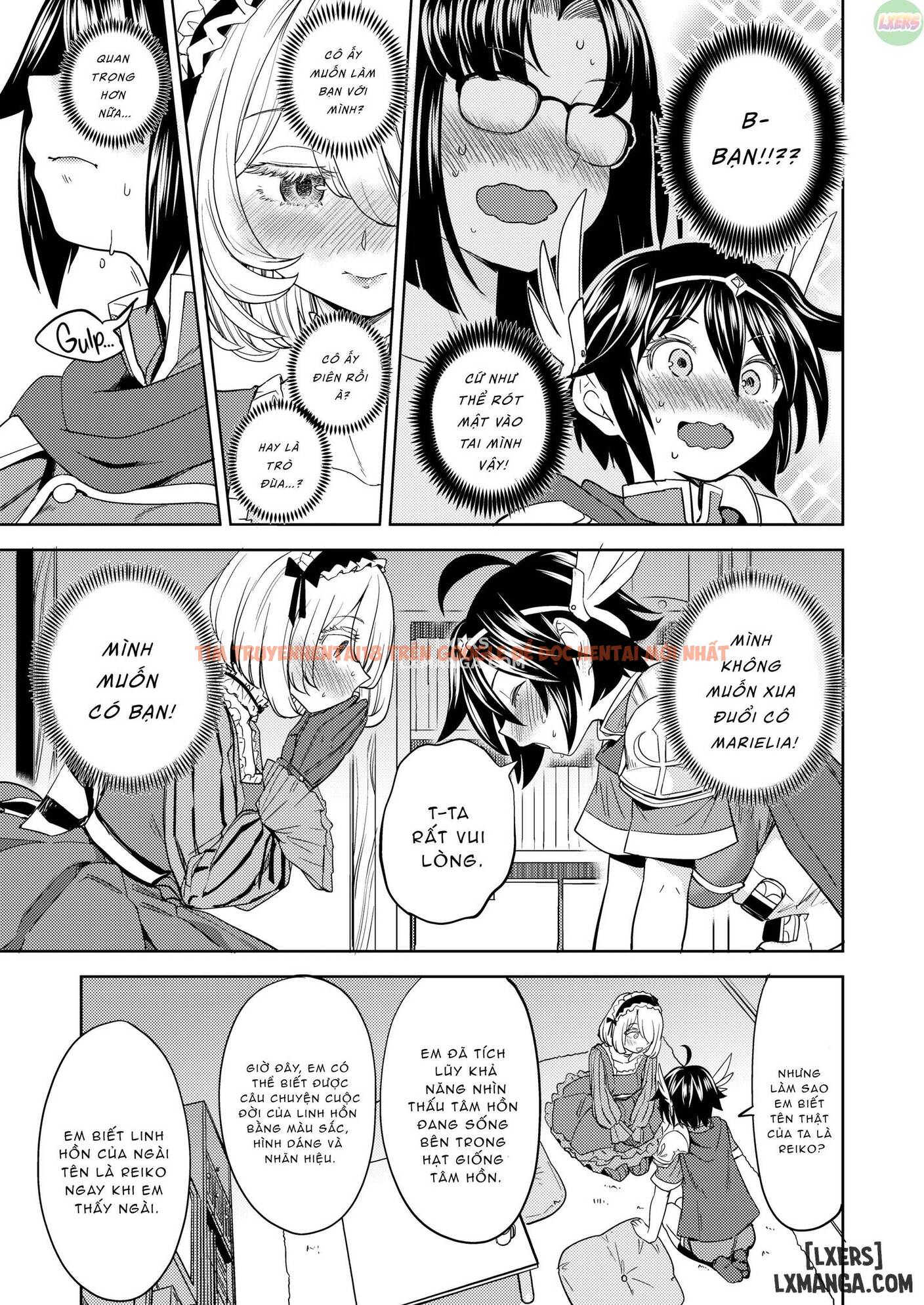 Xem ảnh 16 trong truyện hentai [Yuri Hentai] Thiên Thần Bú Ngực Phù Thủy - Chapter 4 - hentaitvn.net